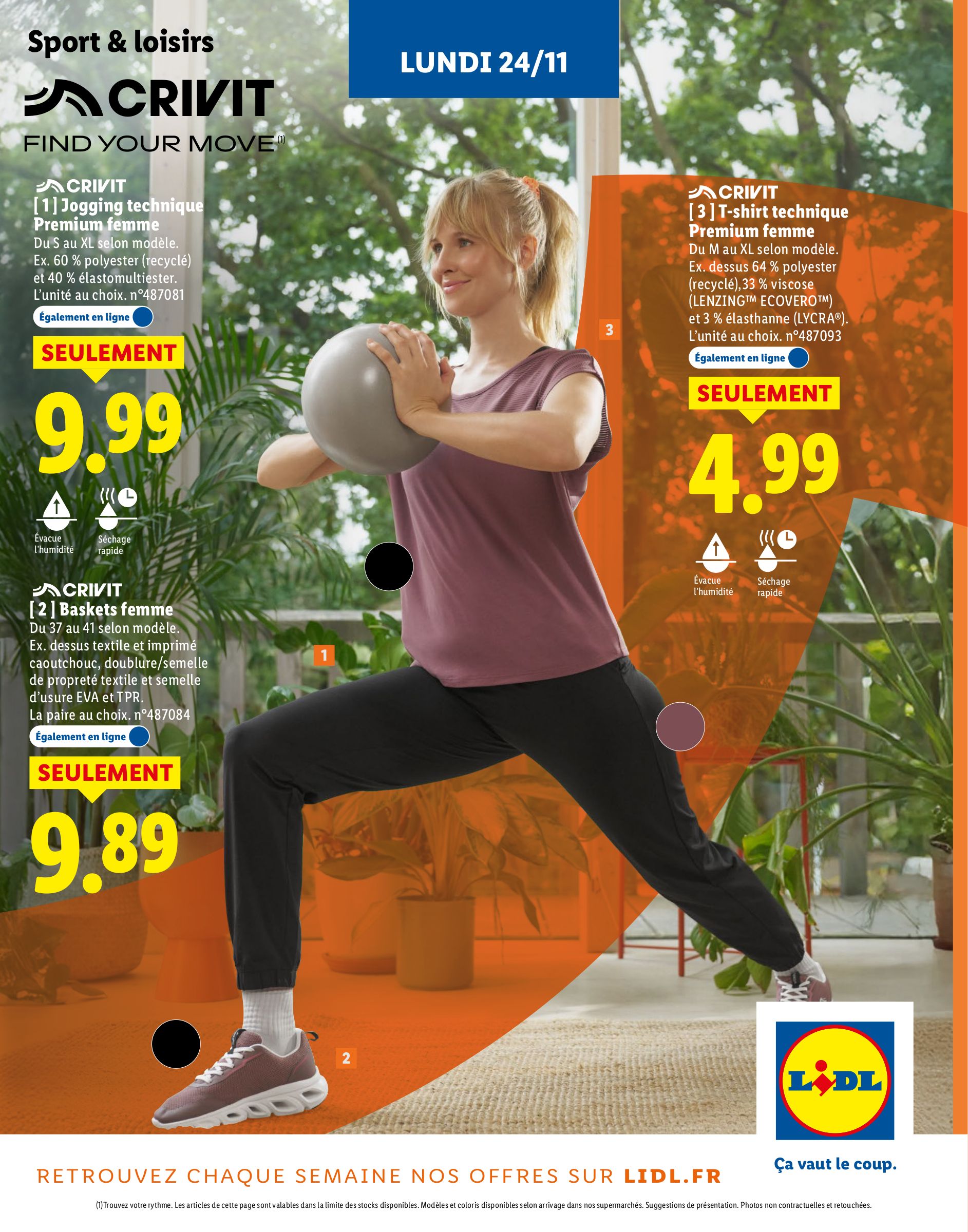 lidl - Catalogue Lidl - Catalogue sport et loisirs valable du 13/11 au 30/11 - page: 30