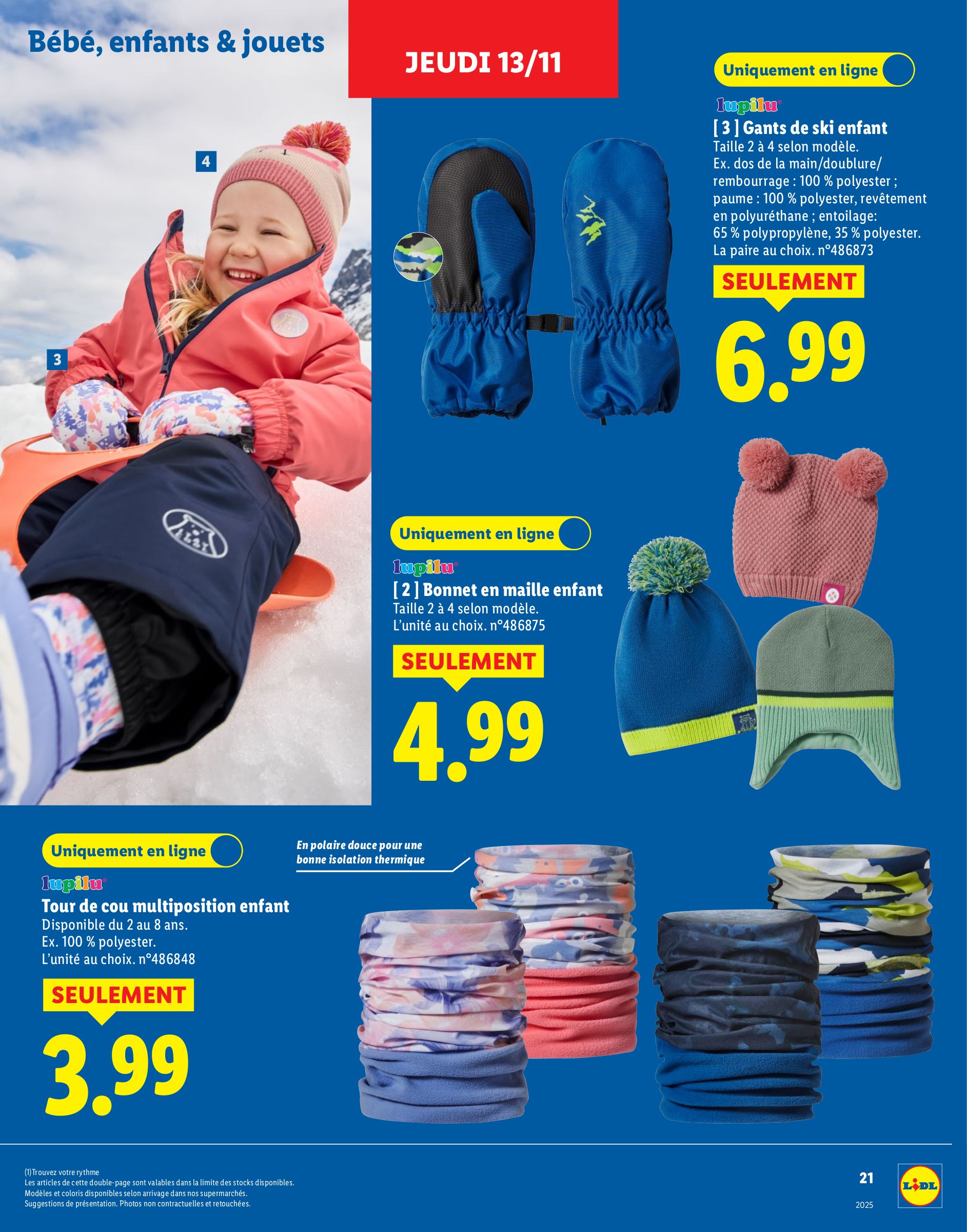 lidl - Catalogue Lidl - Catalogue sport et loisirs valable du 13/11 au 30/11 - page: 21