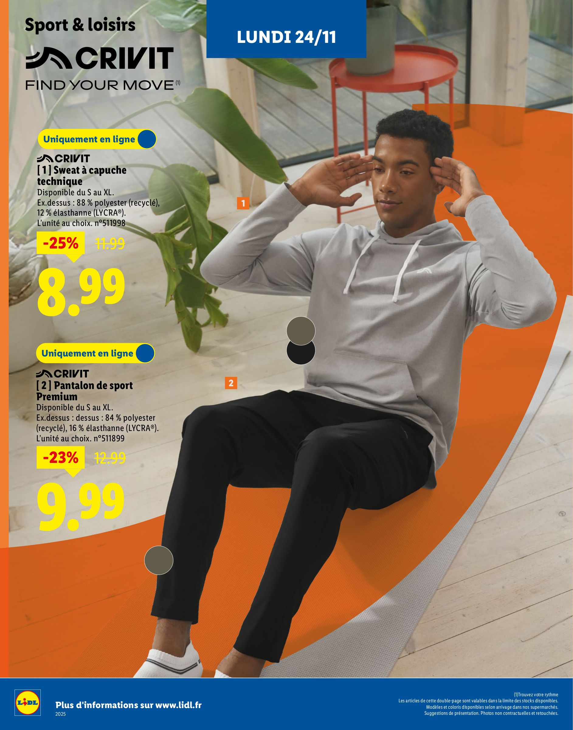 lidl - Catalogue Lidl - Catalogue sport et loisirs valable du 13/11 au 30/11 - page: 26