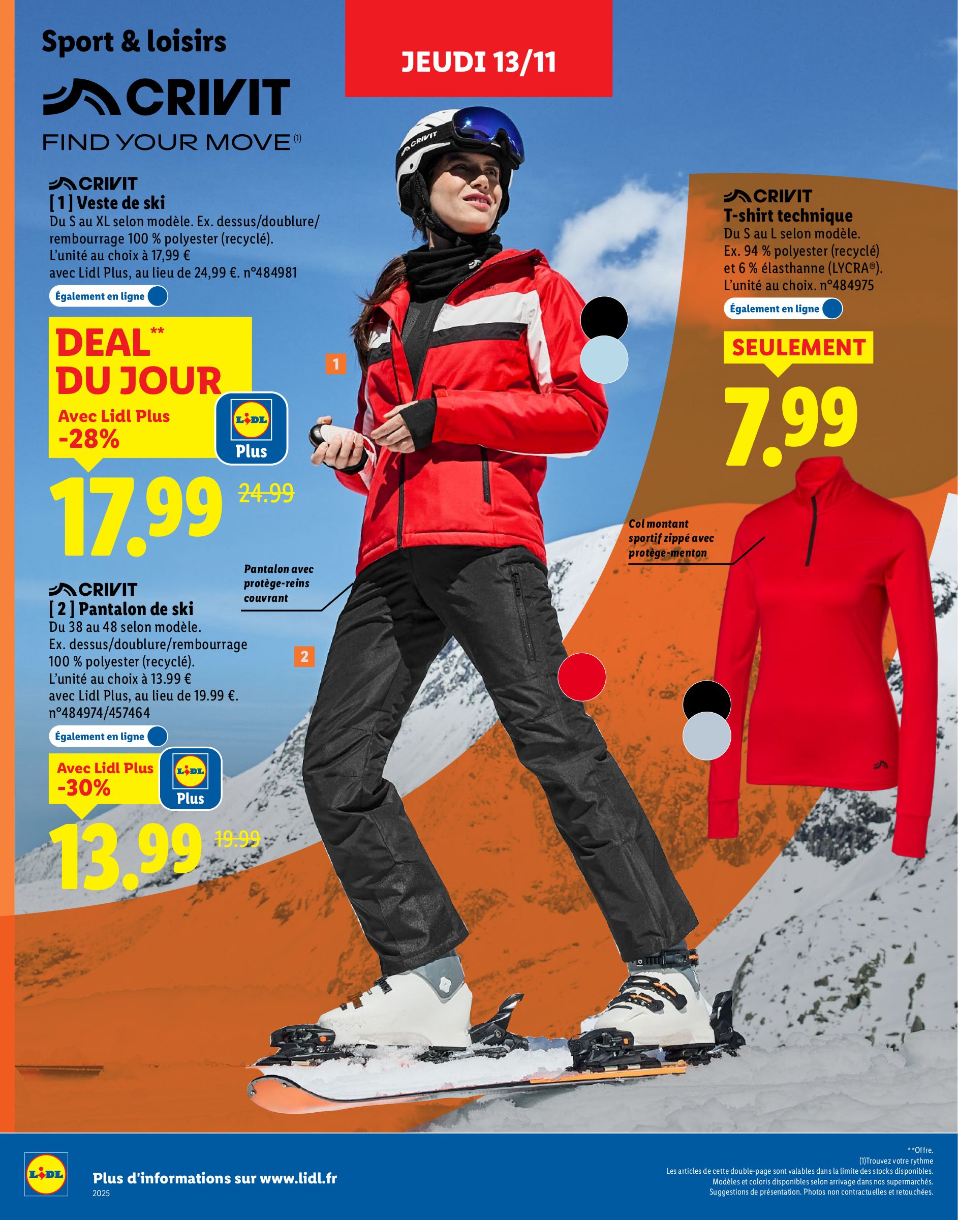 lidl - Catalogue Lidl - Catalogue sport et loisirs valable du 13/11 au 30/11 - page: 6
