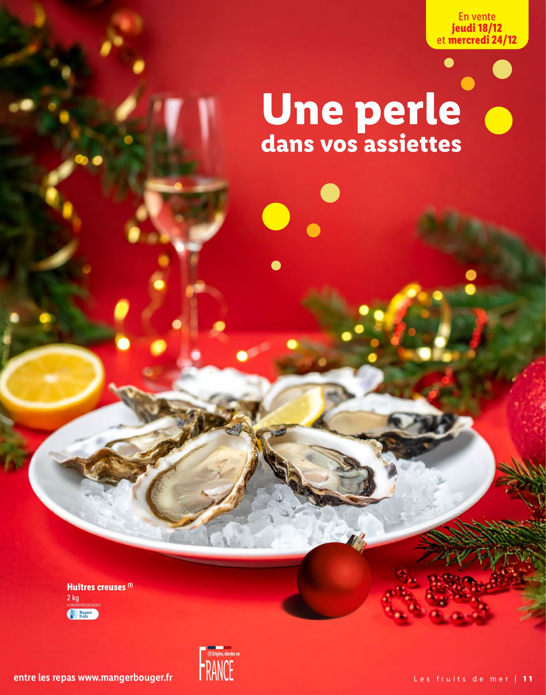 lidl - Catalogue Lidl - Pour des fêtes étincelantes valable du 13/11 au 04/01 - page: 11