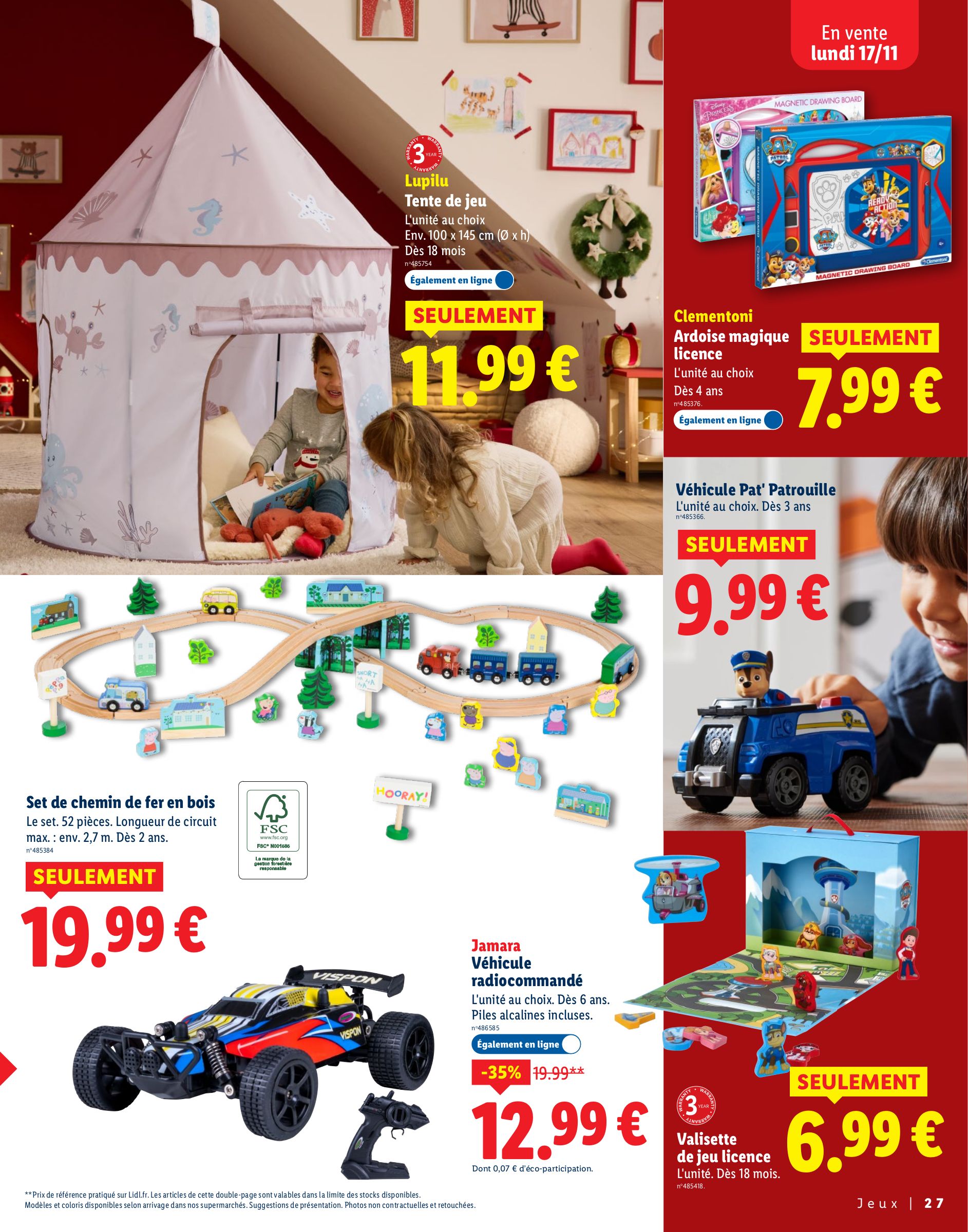lidl - Catalogue Lidl - Pour des fêtes étincelantes valable du 13/11 au 04/01 - page: 27