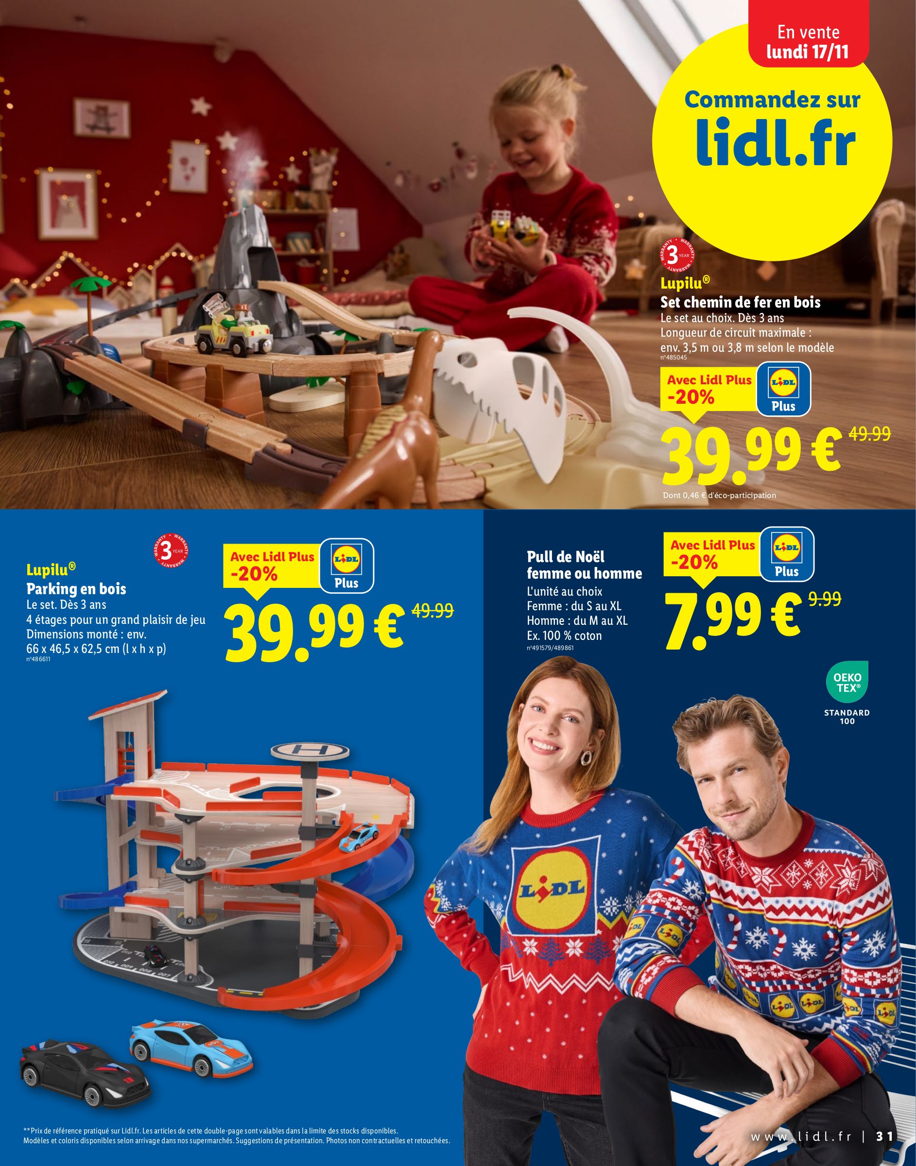 lidl - Catalogue Lidl - Pour des fêtes étincelantes valable du 13/11 au 04/01 - page: 31