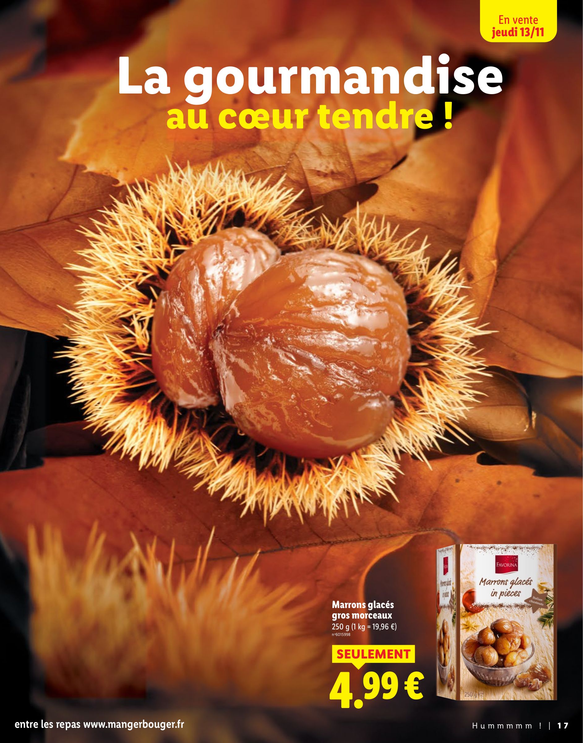 lidl - Catalogue Lidl - Pour des fêtes étincelantes valable du 13/11 au 04/01 - page: 17