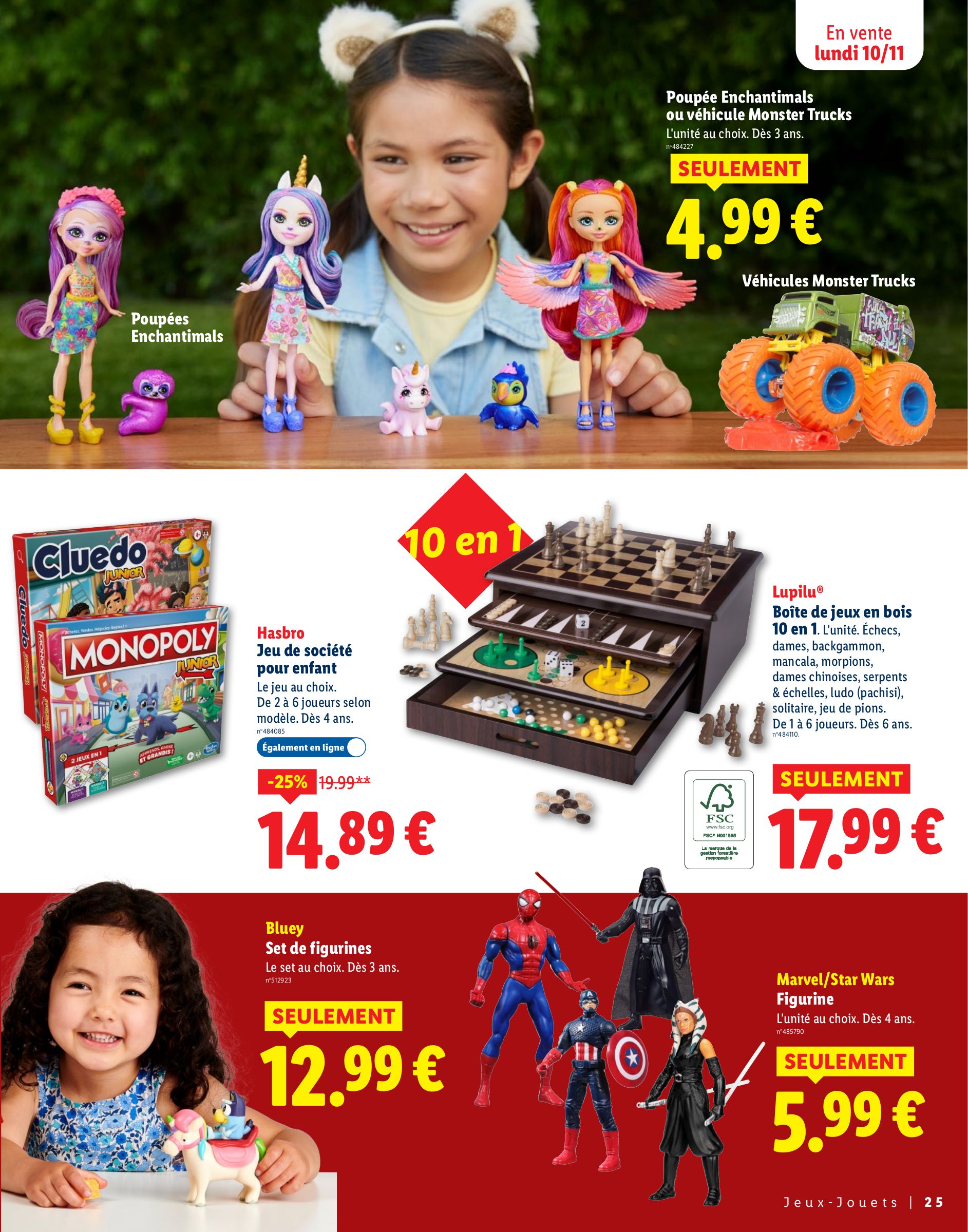 lidl - Catalogue Lidl - Pour des fêtes étincelantes valable du 13/11 au 04/01 - page: 25