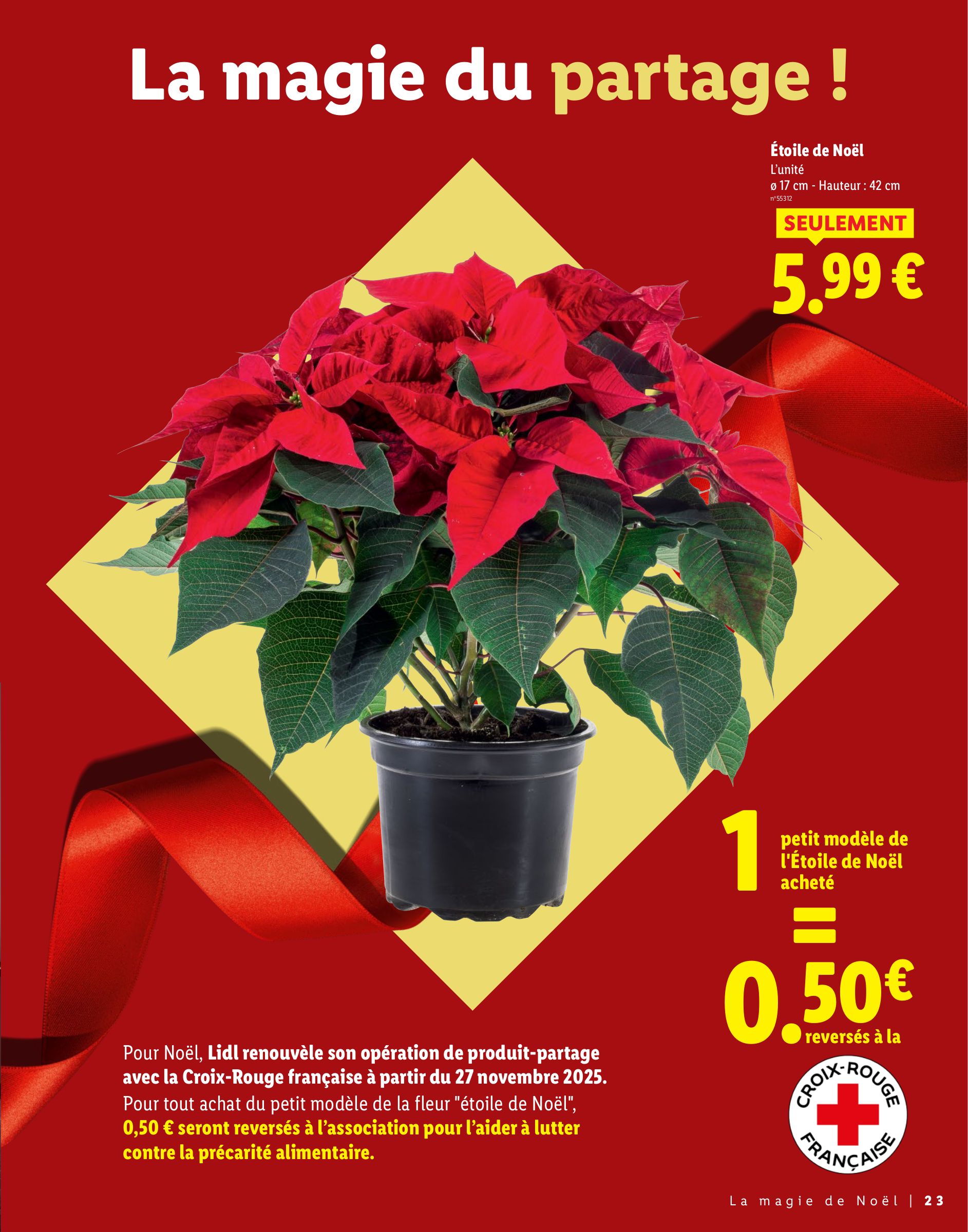 lidl - Catalogue Lidl - Pour des fêtes étincelantes valable du 13/11 au 04/01 - page: 23