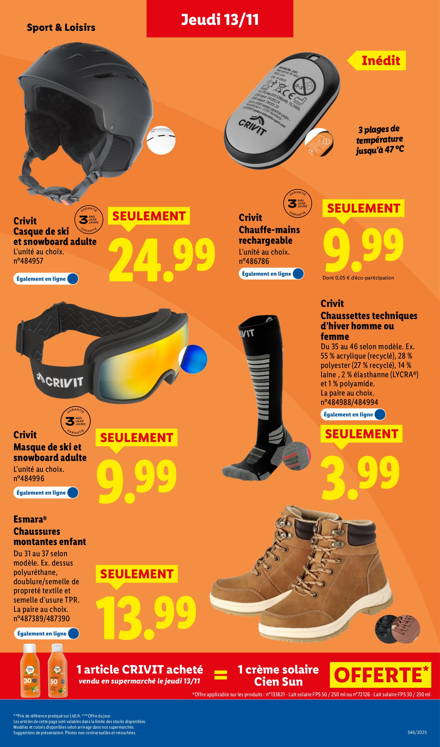 lidl - Catalogue Lidl - Les bonnes affaires de la semaine valable du 10/11 au 13/11 - page: 23