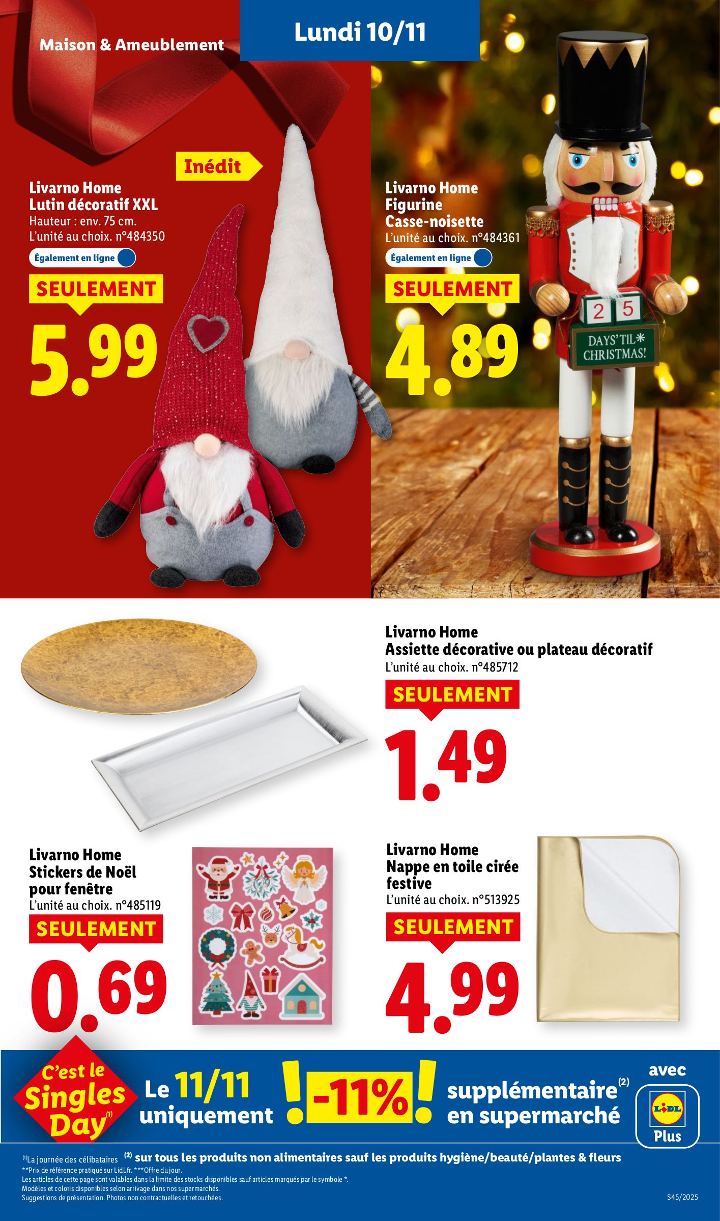 lidl - Catalogue Lidl - Les bonnes affaires de la semaine valable du 10/11 au 13/11 - page: 3