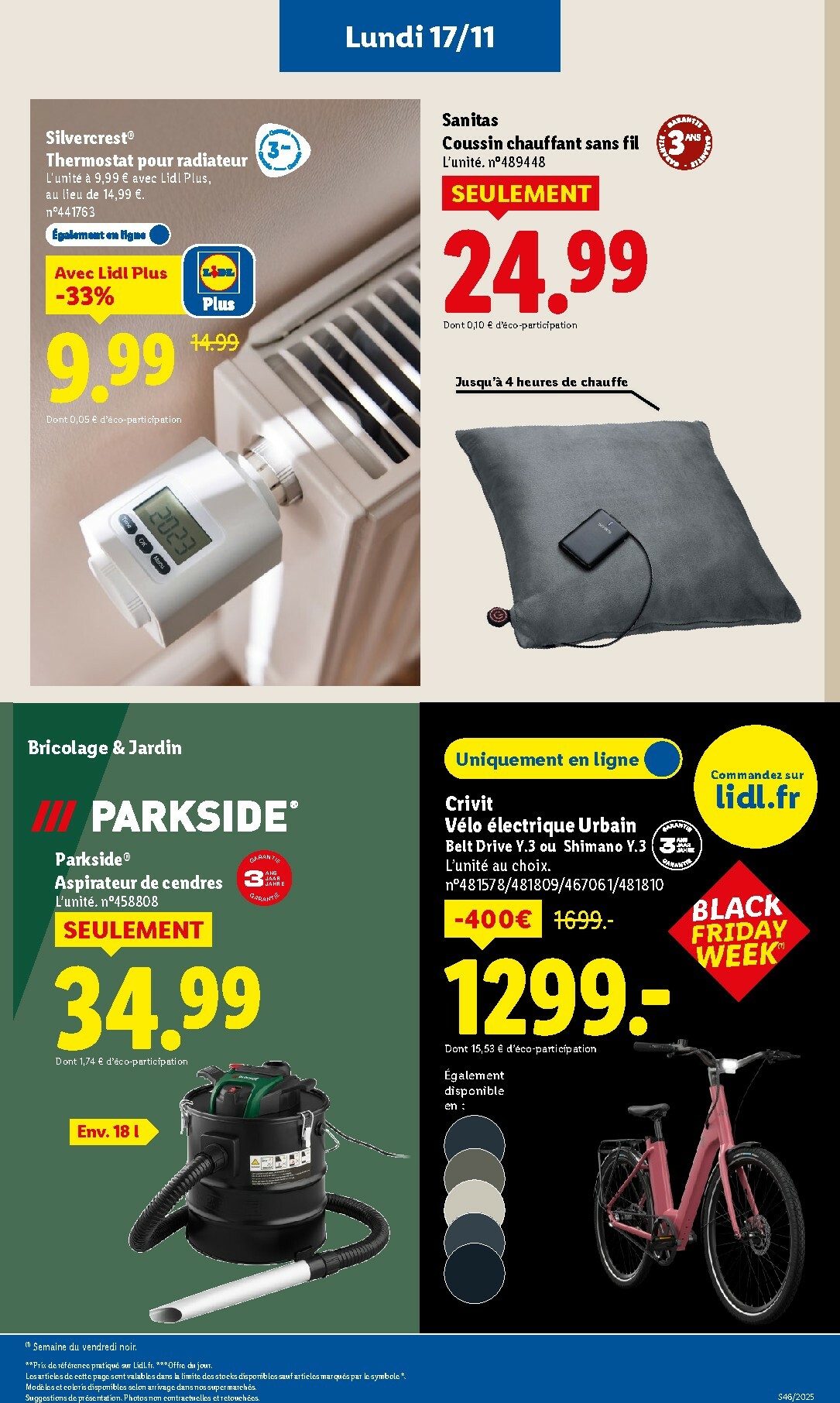lidl - Catalogue Lidl - Black Friday valable du 13/11 au 19/11 - page: 73
