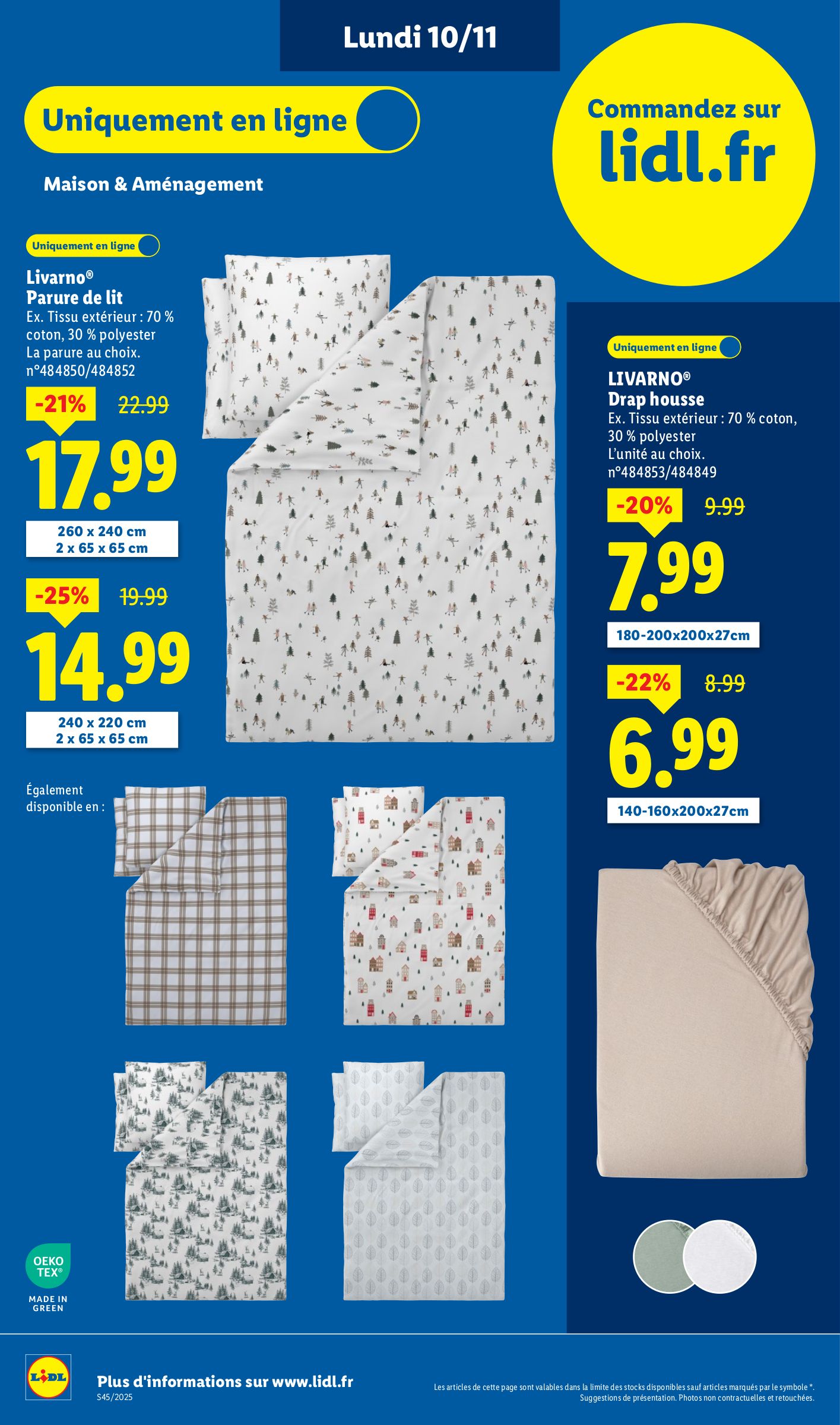 lidl - Catalogue Lidl - Exclu Web valable du 10/11 au 13/11 - page: 8