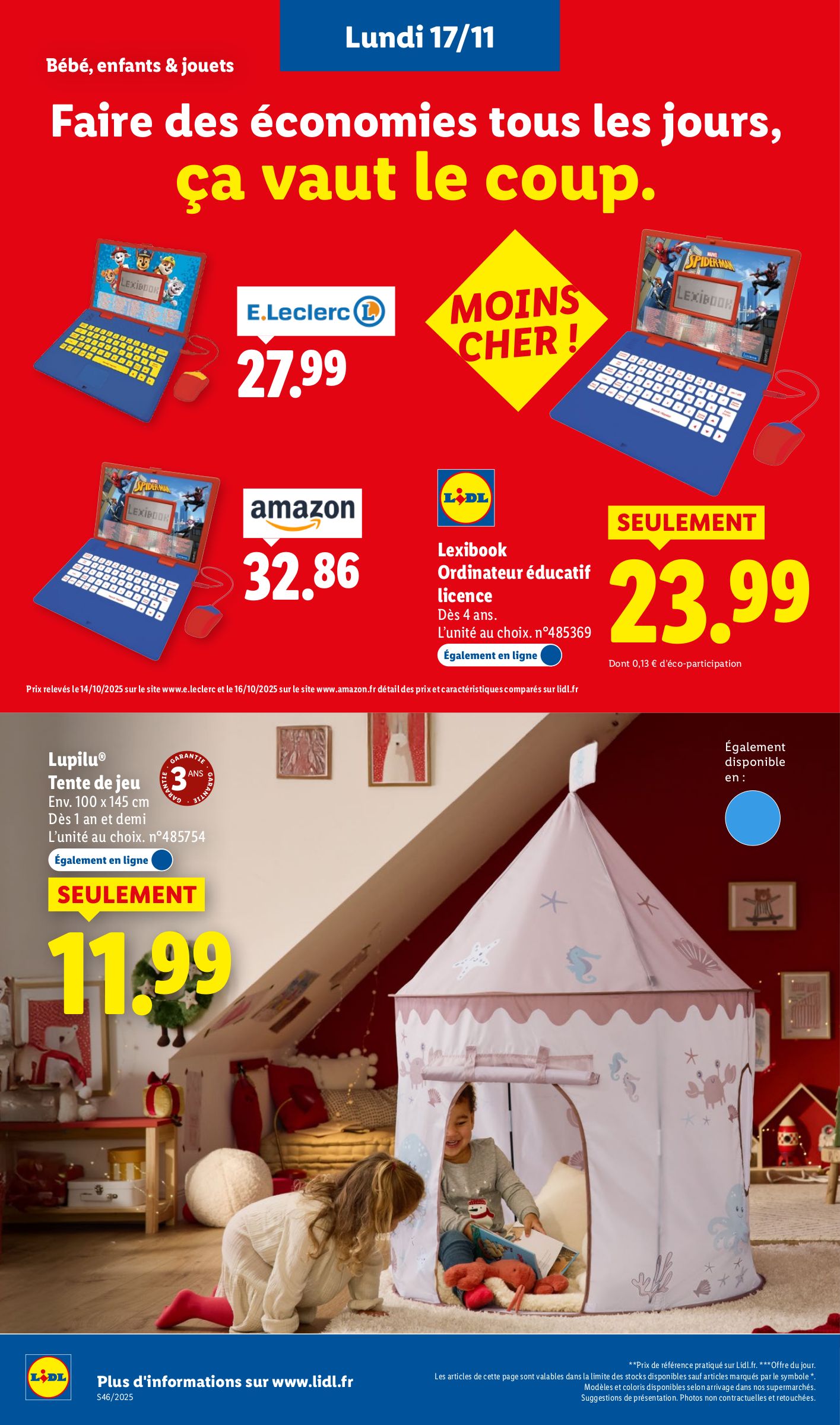 lidl - Catalogue Lidl - Les bonnes affaires de la semaine valable du 13/11 au 17/11 - page: 24