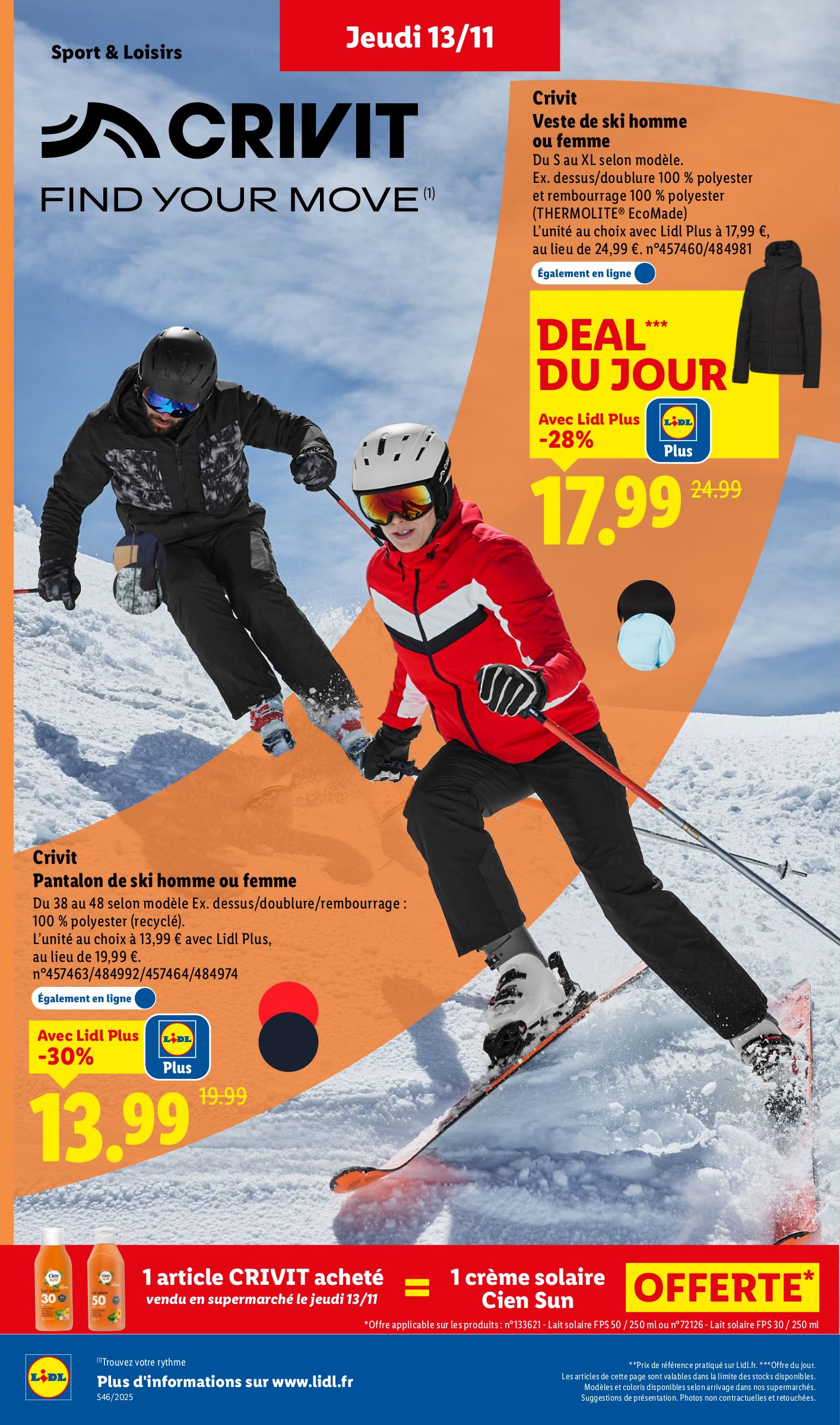 lidl - Catalogue Lidl - Les bonnes affaires de la semaine valable du 13/11 au 17/11 - page: 6