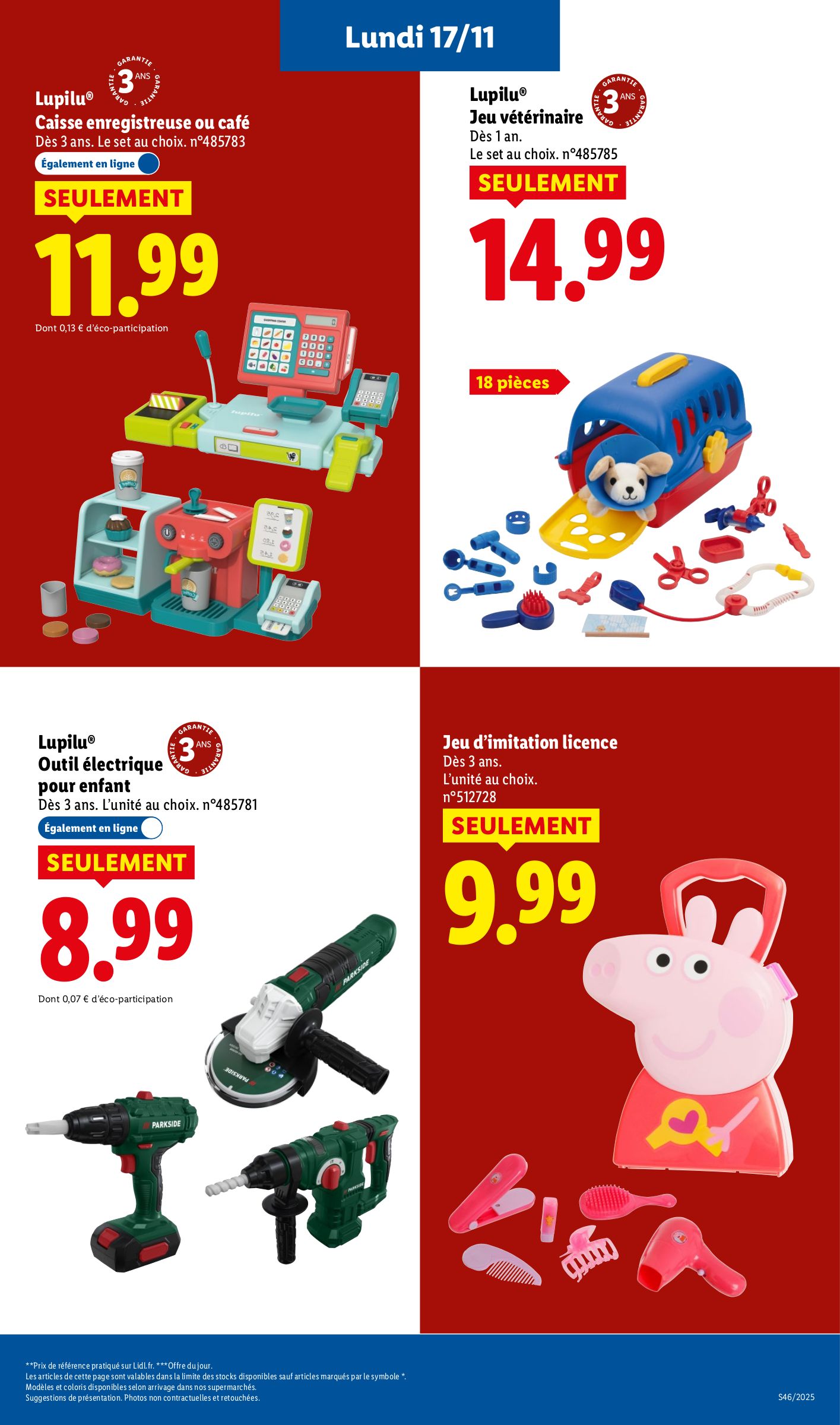 lidl - Catalogue Lidl - Les bonnes affaires de la semaine valable du 13/11 au 17/11 - page: 23