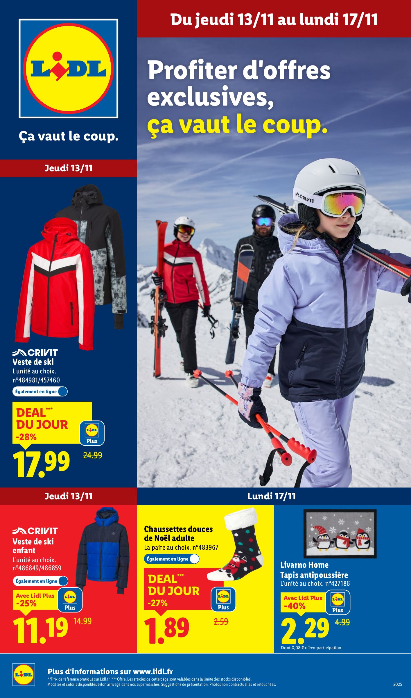lidl - Catalogue Lidl - Les bonnes affaires de la semaine valable du 13/11 au 17/11