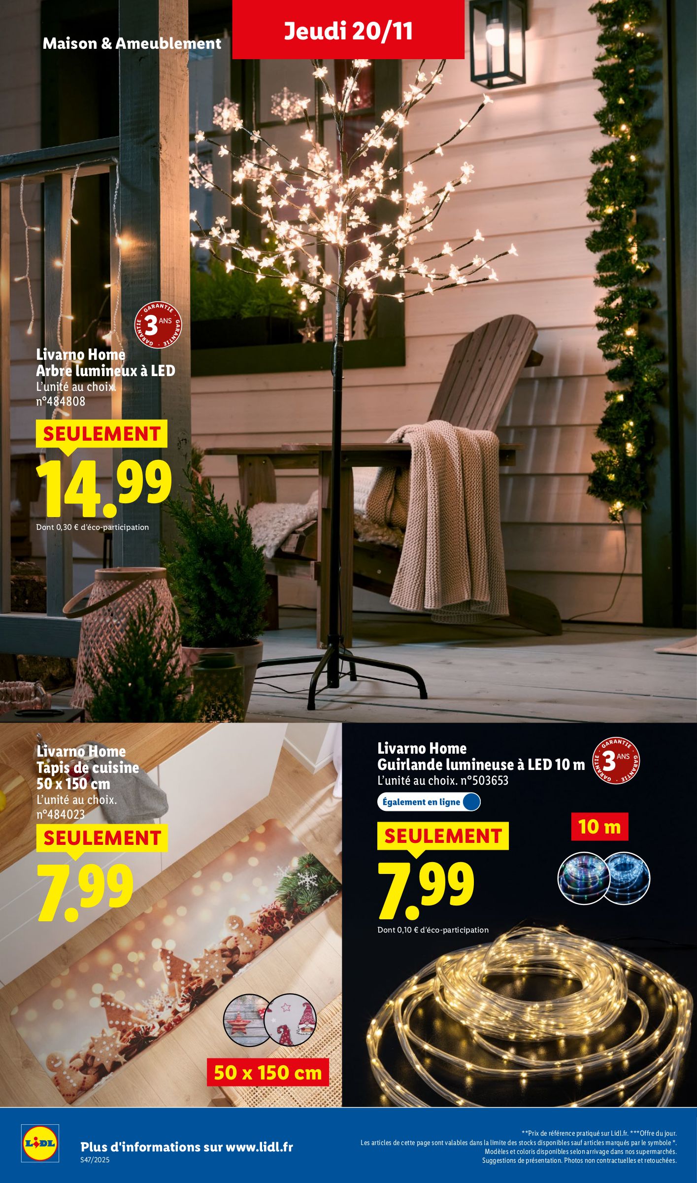 lidl - Catalogue Lidl valable du 20/11 au 26/11 - page: 42