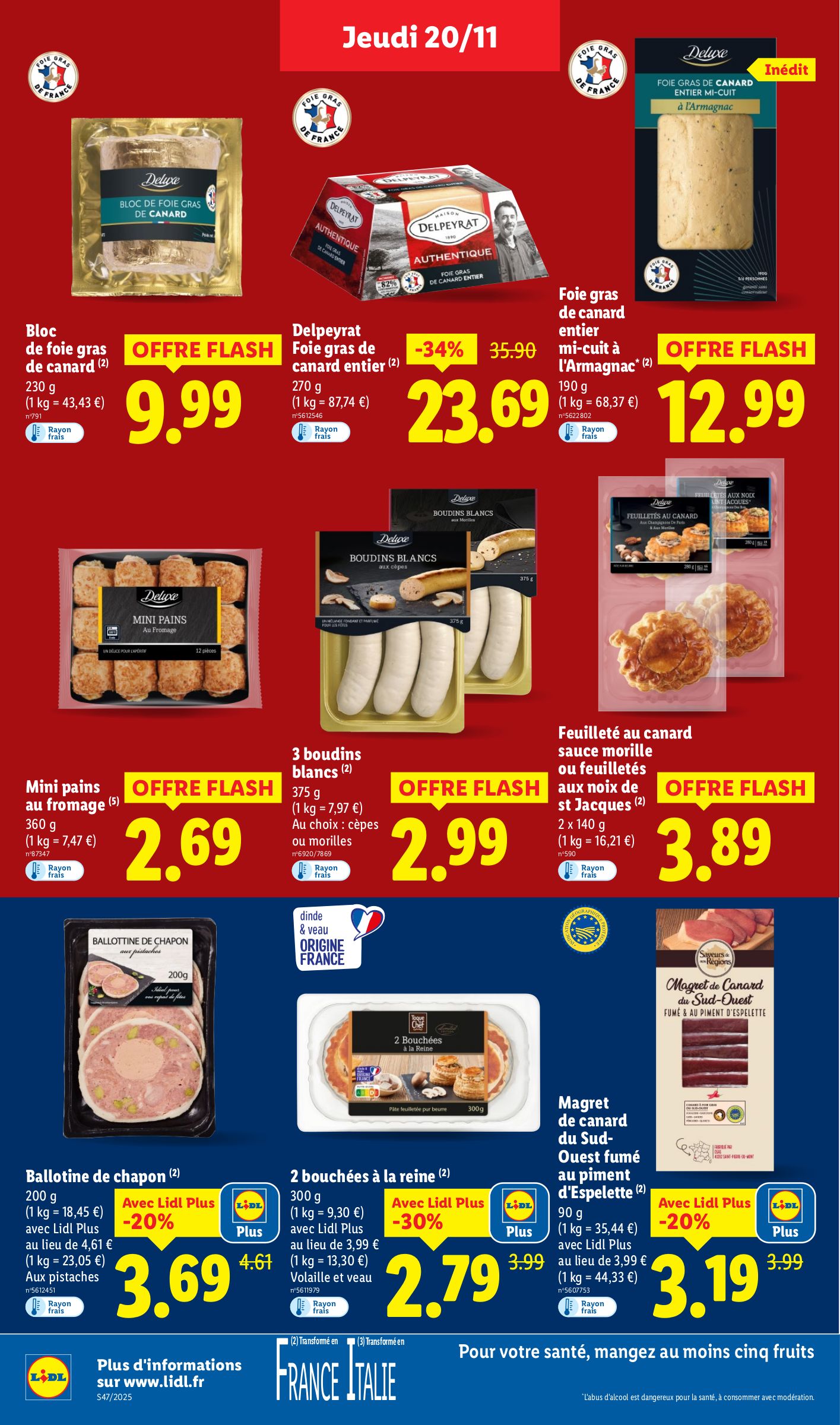 lidl - Catalogue Lidl valable du 20/11 au 26/11 - page: 20
