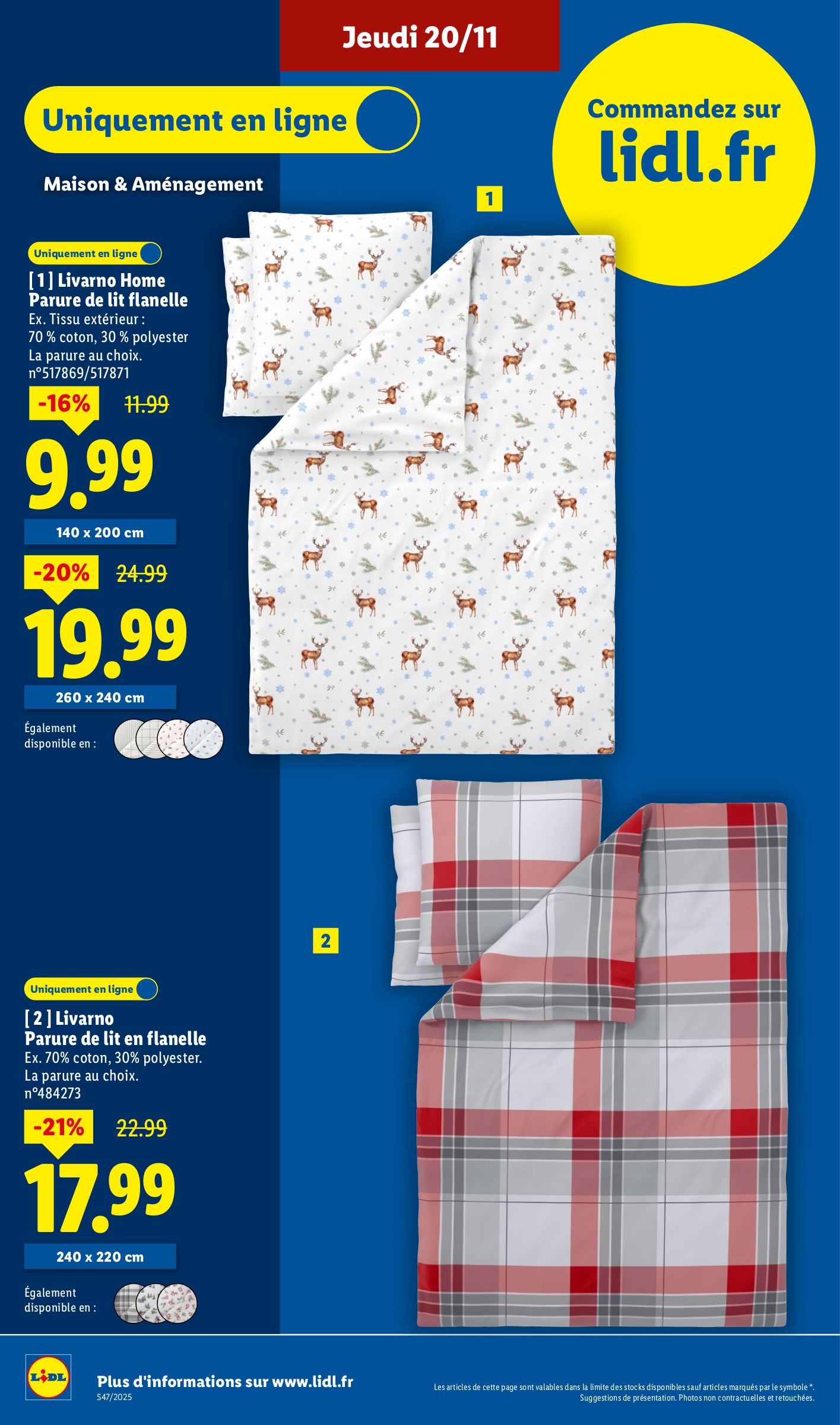 lidl - Catalogue Lidl valable du 20/11 au 26/11 - page: 60