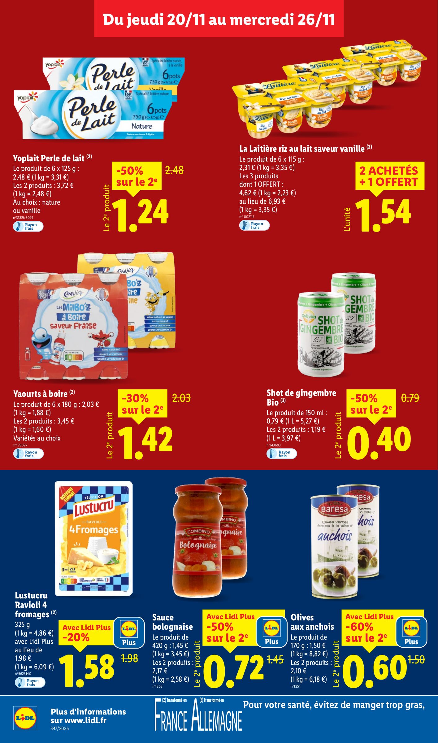 lidl - Catalogue Lidl valable du 20/11 au 26/11 - page: 12
