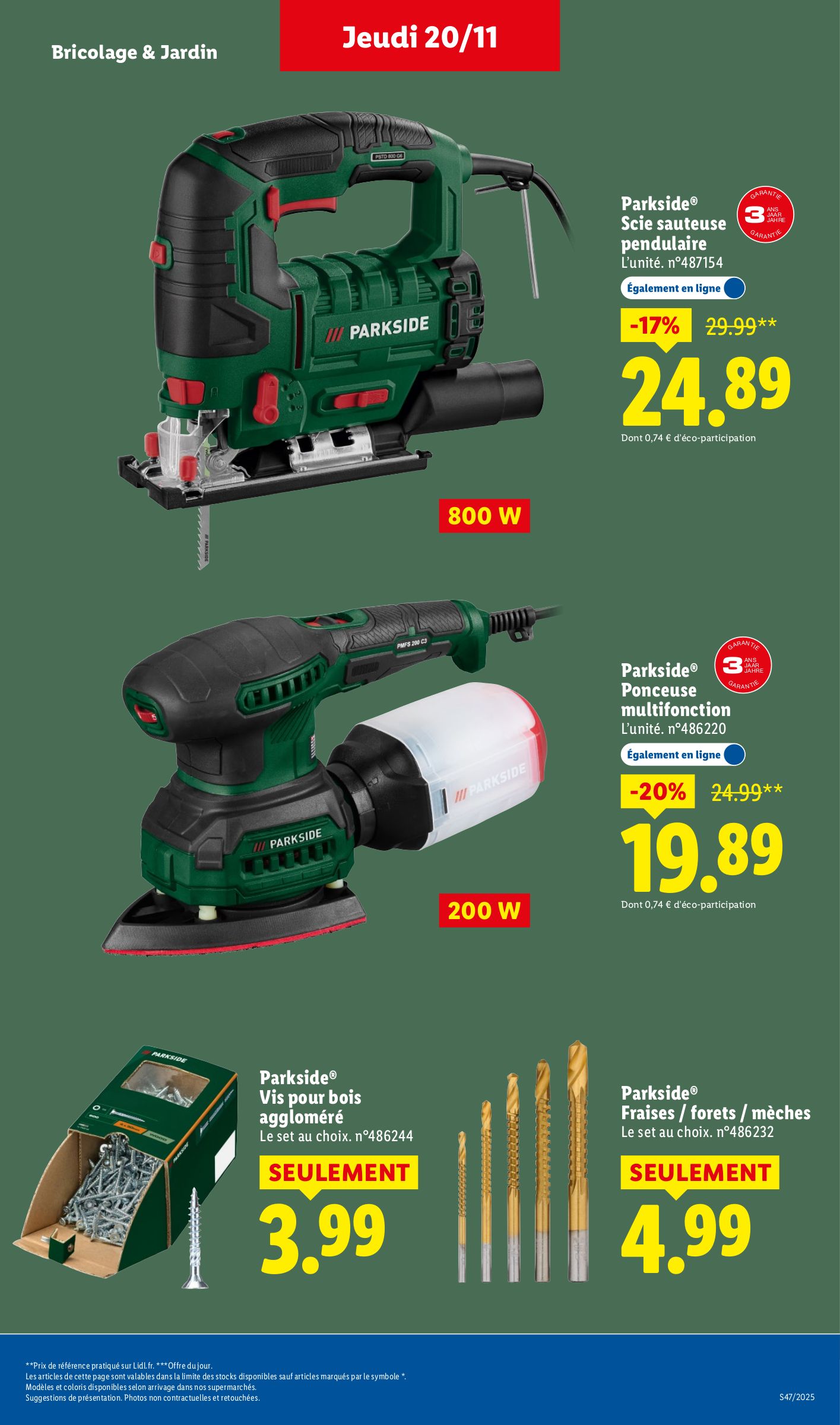 lidl - Catalogue Lidl valable du 20/11 au 26/11 - page: 51