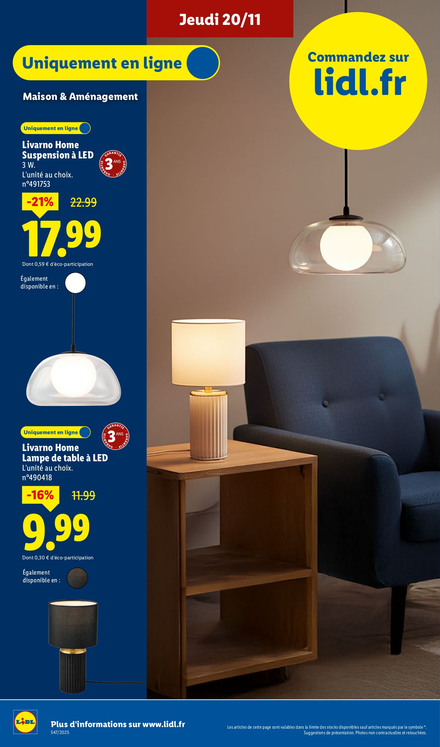 lidl - Catalogue Lidl valable du 20/11 au 26/11 - page: 62