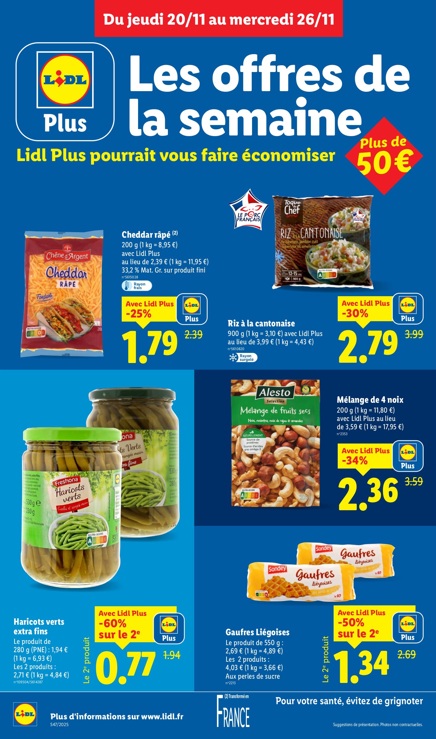 lidl - Catalogue Lidl valable du 20/11 au 26/11 - page: 8