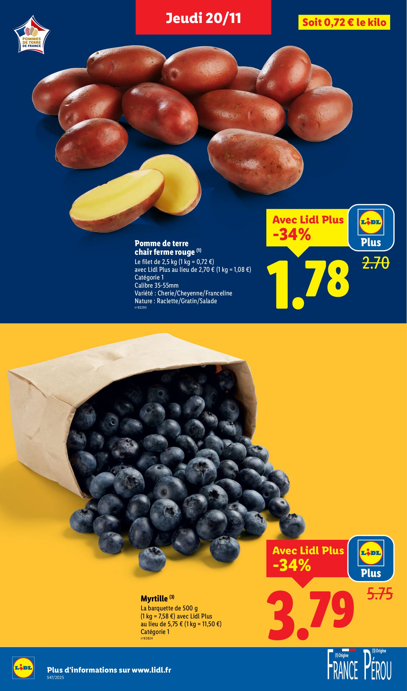 lidl - Catalogue Lidl valable du 20/11 au 26/11 - page: 4