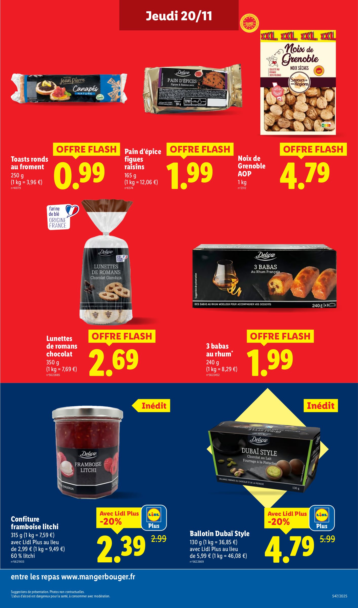 lidl - Catalogue Lidl valable du 20/11 au 26/11 - page: 25