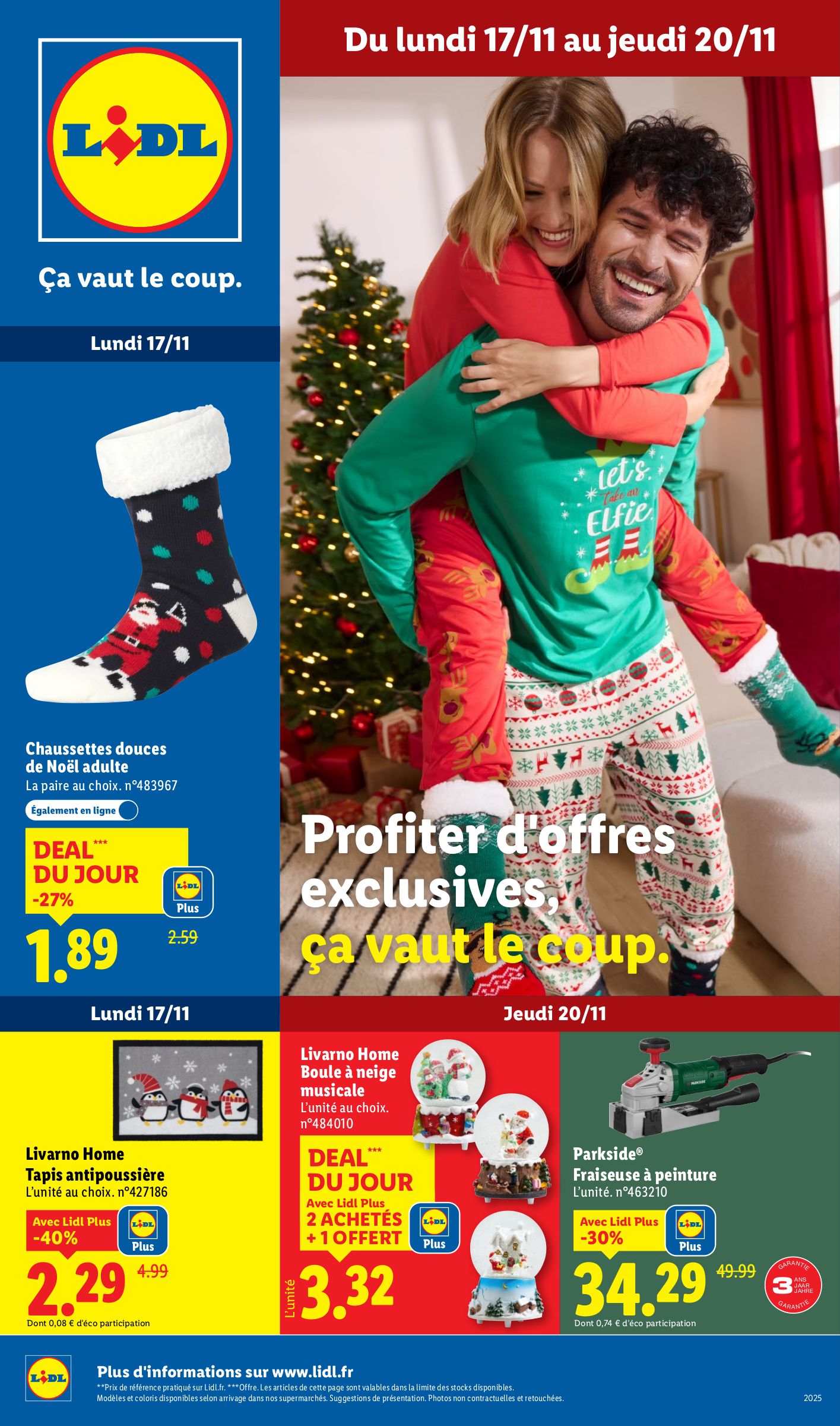lidl - Catalogue Lidl - Les bonnes affaires de la semaine valable du 17/11 au 20/11