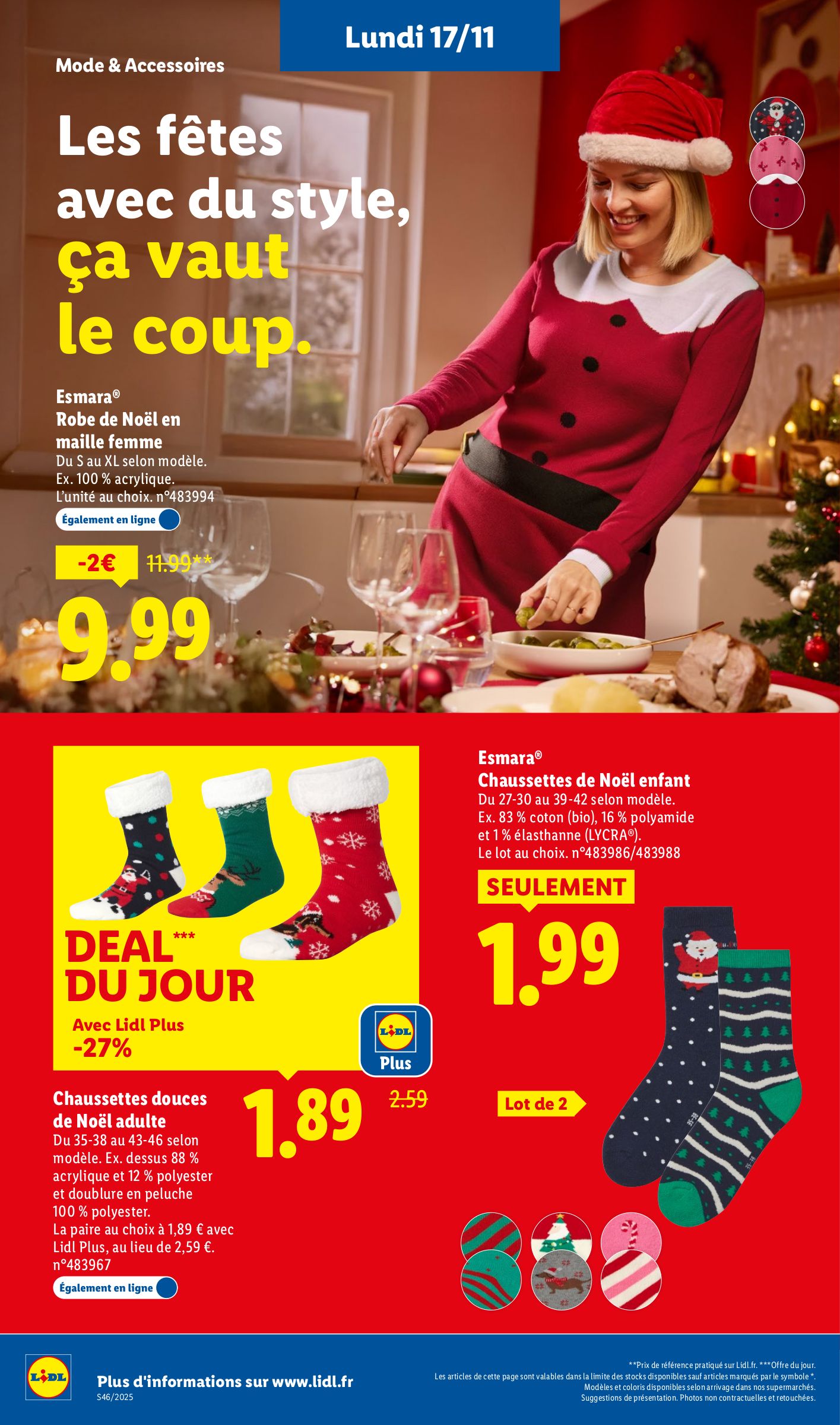 lidl - Catalogue Lidl - Les bonnes affaires de la semaine valable du 17/11 au 20/11 - page: 2