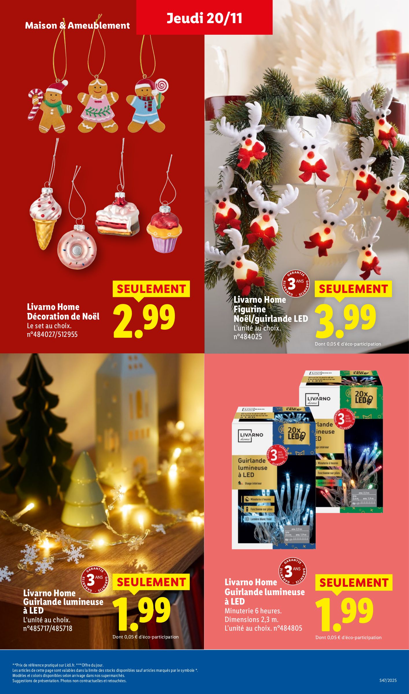 lidl - Catalogue Lidl - Les bonnes affaires de la semaine valable du 17/11 au 20/11 - page: 19