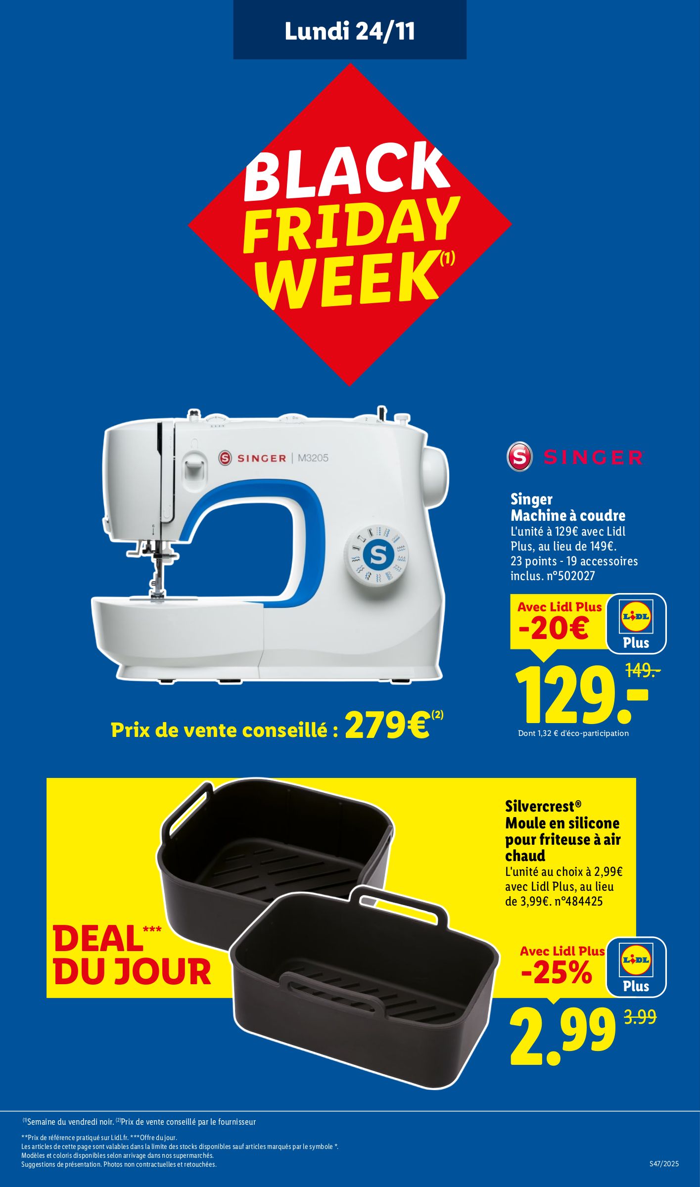 lidl - Catalogue Lidl - Les bonnes affaires de la semaine valable du 20/11 au 24/11 - page: 21