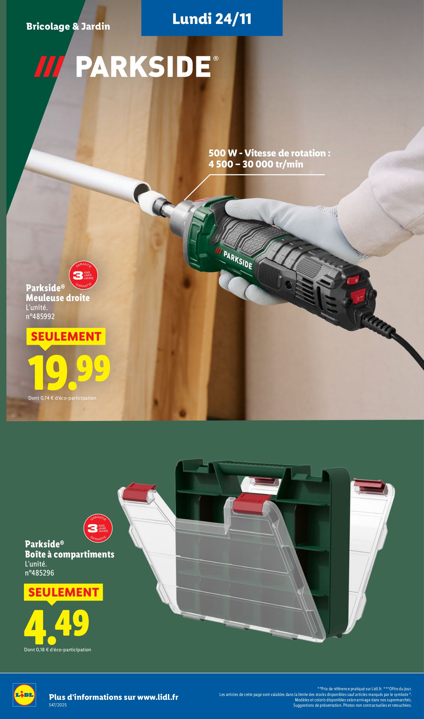 lidl - Catalogue Lidl - Les bonnes affaires de la semaine valable du 20/11 au 24/11 - page: 26