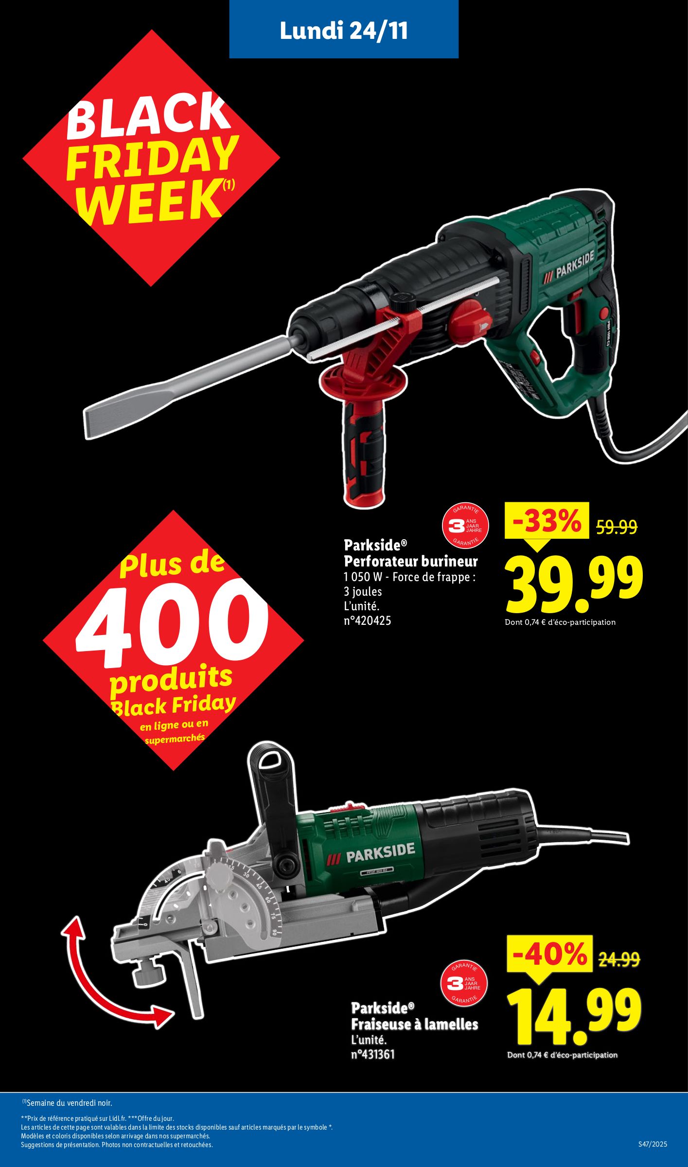 lidl - Catalogue Lidl - Les bonnes affaires de la semaine valable du 20/11 au 24/11 - page: 23