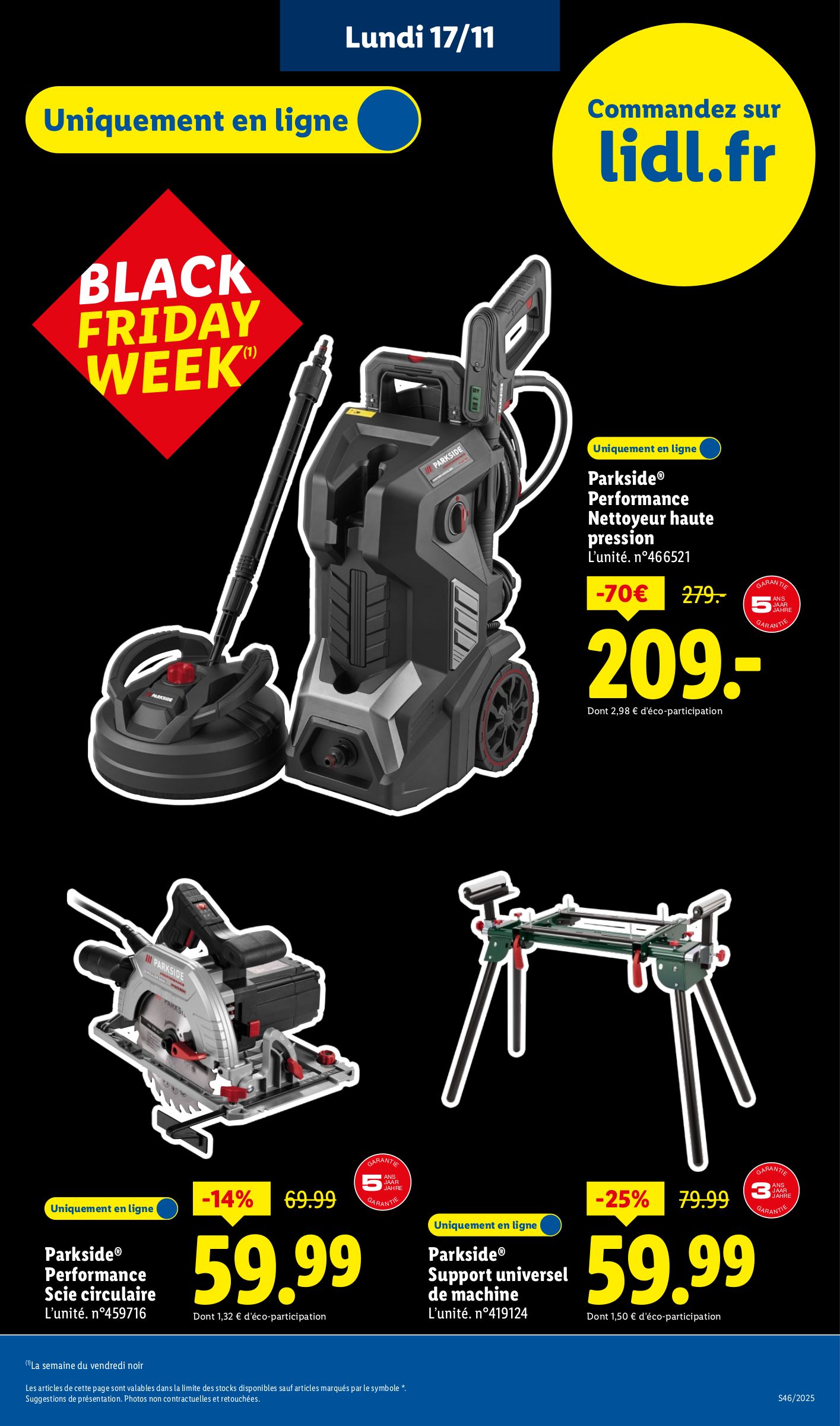 lidl - Catalogue Lidl - Exclu Web valable du 17/11 au 20/11 - page: 7