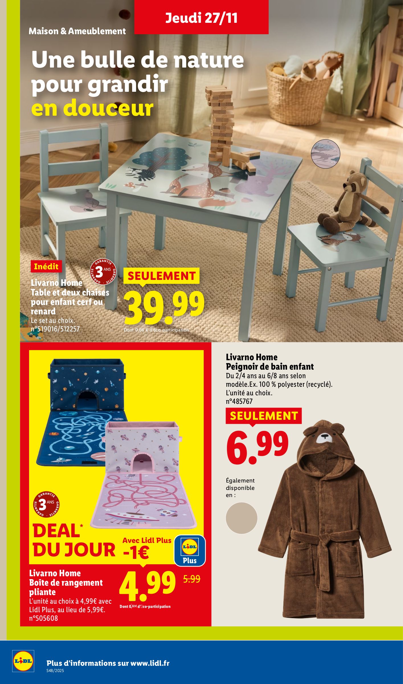 lidl - Catalogue Lidl valable du 27/11 au 03/12 - page: 50
