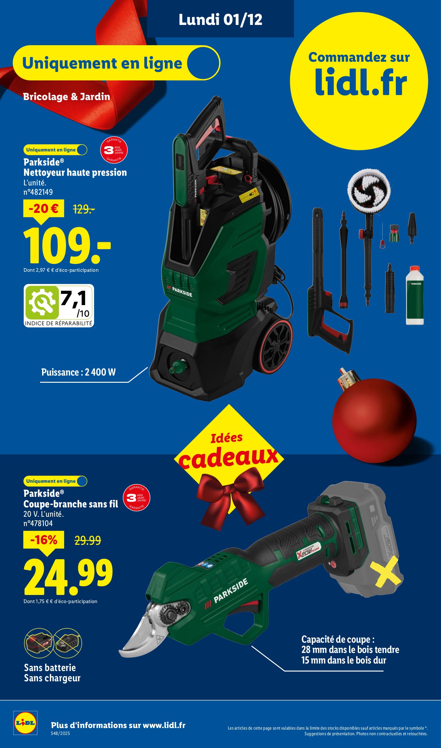 lidl - Catalogue Lidl valable du 27/11 au 03/12 - page: 88