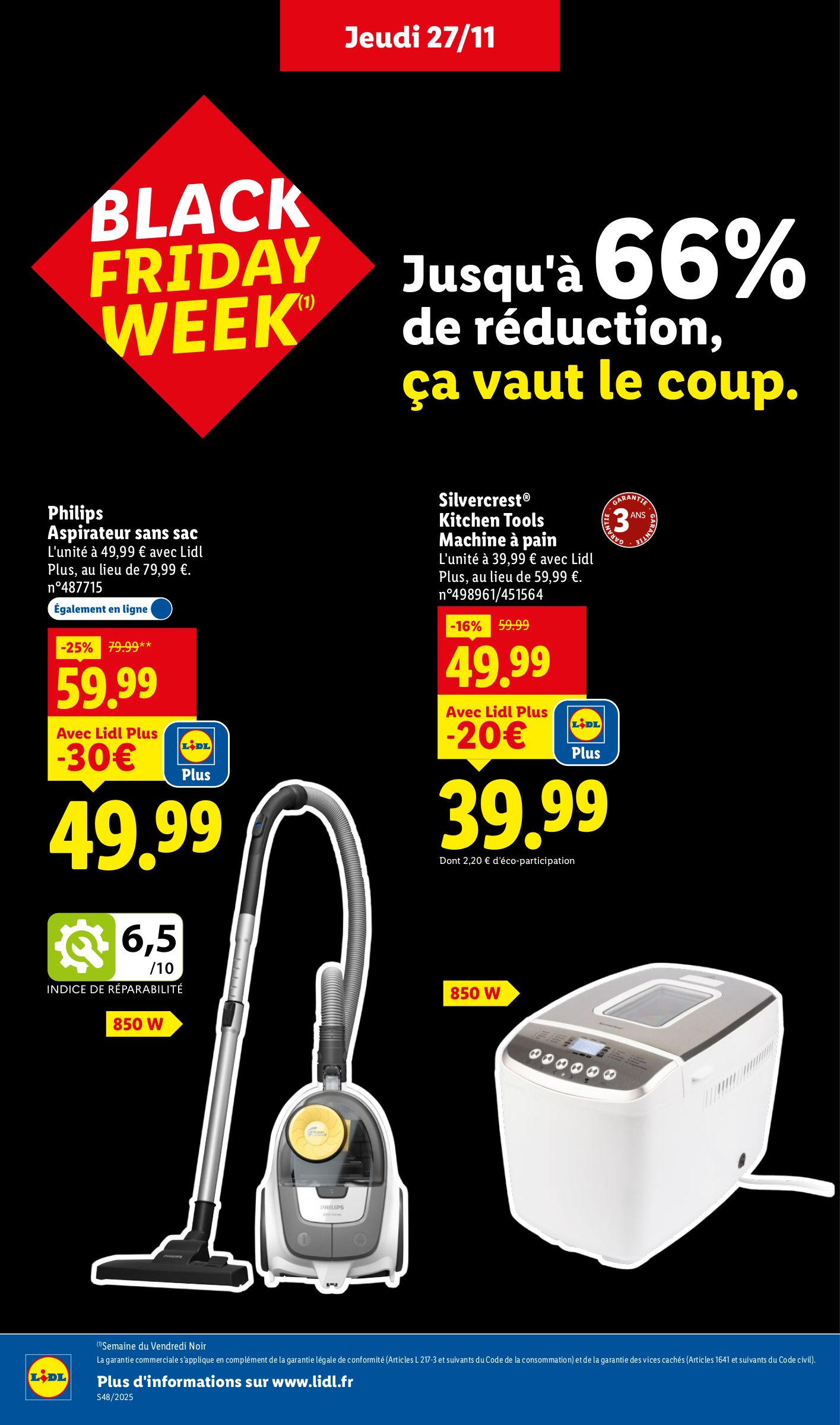 lidl - Catalogue Lidl - Les bonnes affaires de la semaine valable du 24/11 au 27/11 - page: 22