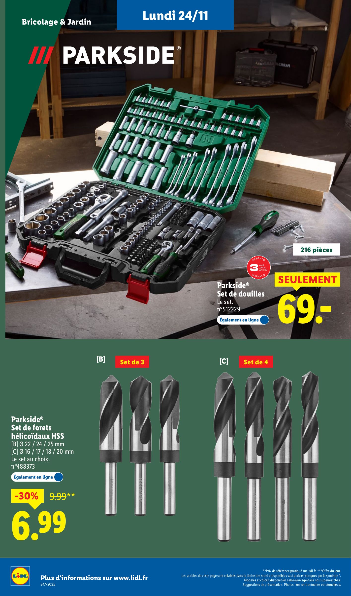 lidl - Catalogue Lidl - Les bonnes affaires de la semaine valable du 24/11 au 27/11 - page: 12