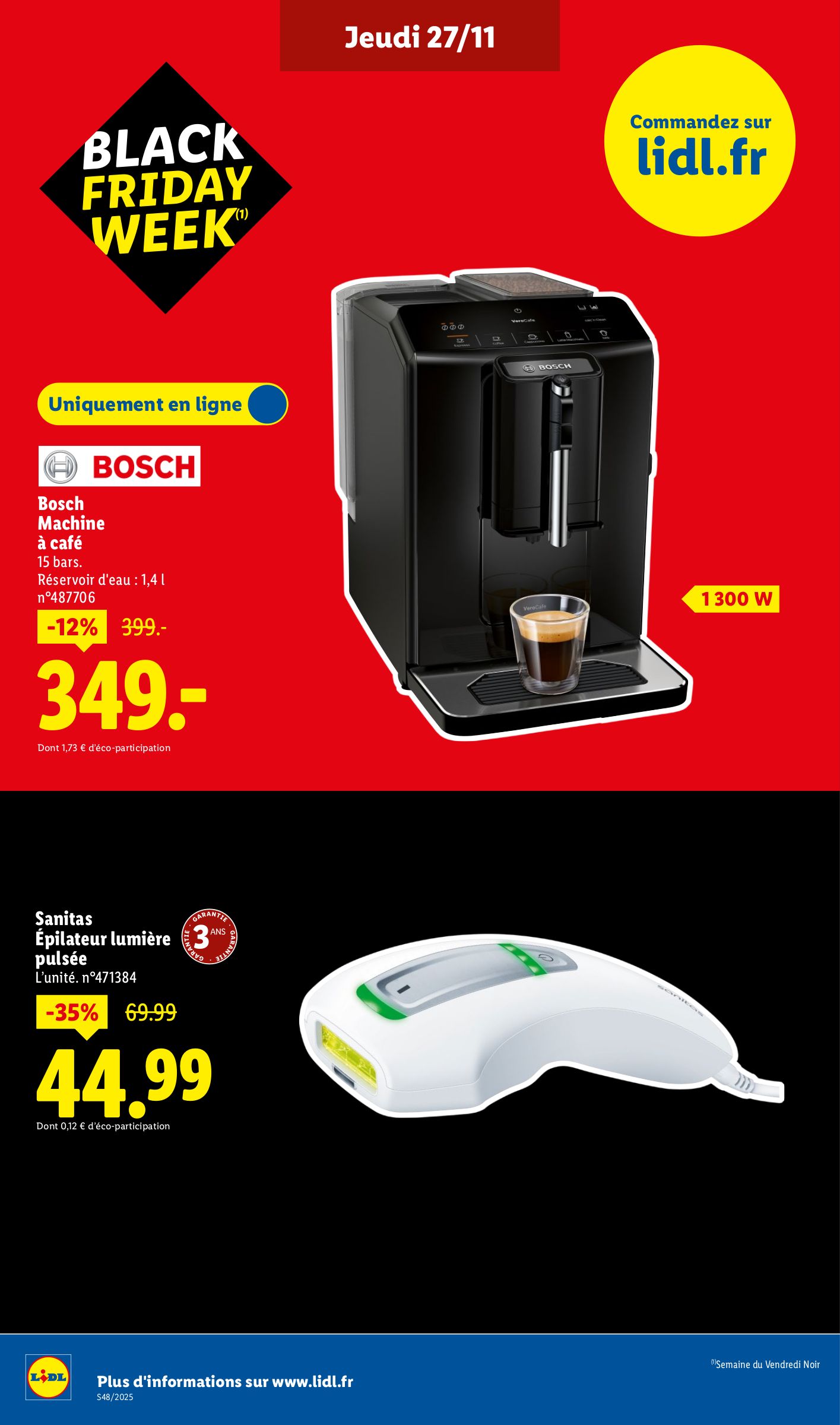lidl - Catalogue Lidl - Les bonnes affaires de la semaine valable du 24/11 au 27/11 - page: 24