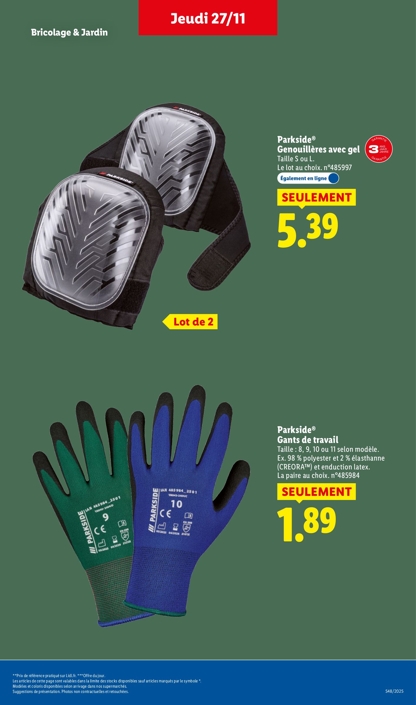 lidl - Catalogue Lidl - Les bonnes affaires de la semaine valable du 24/11 au 27/11 - page: 37