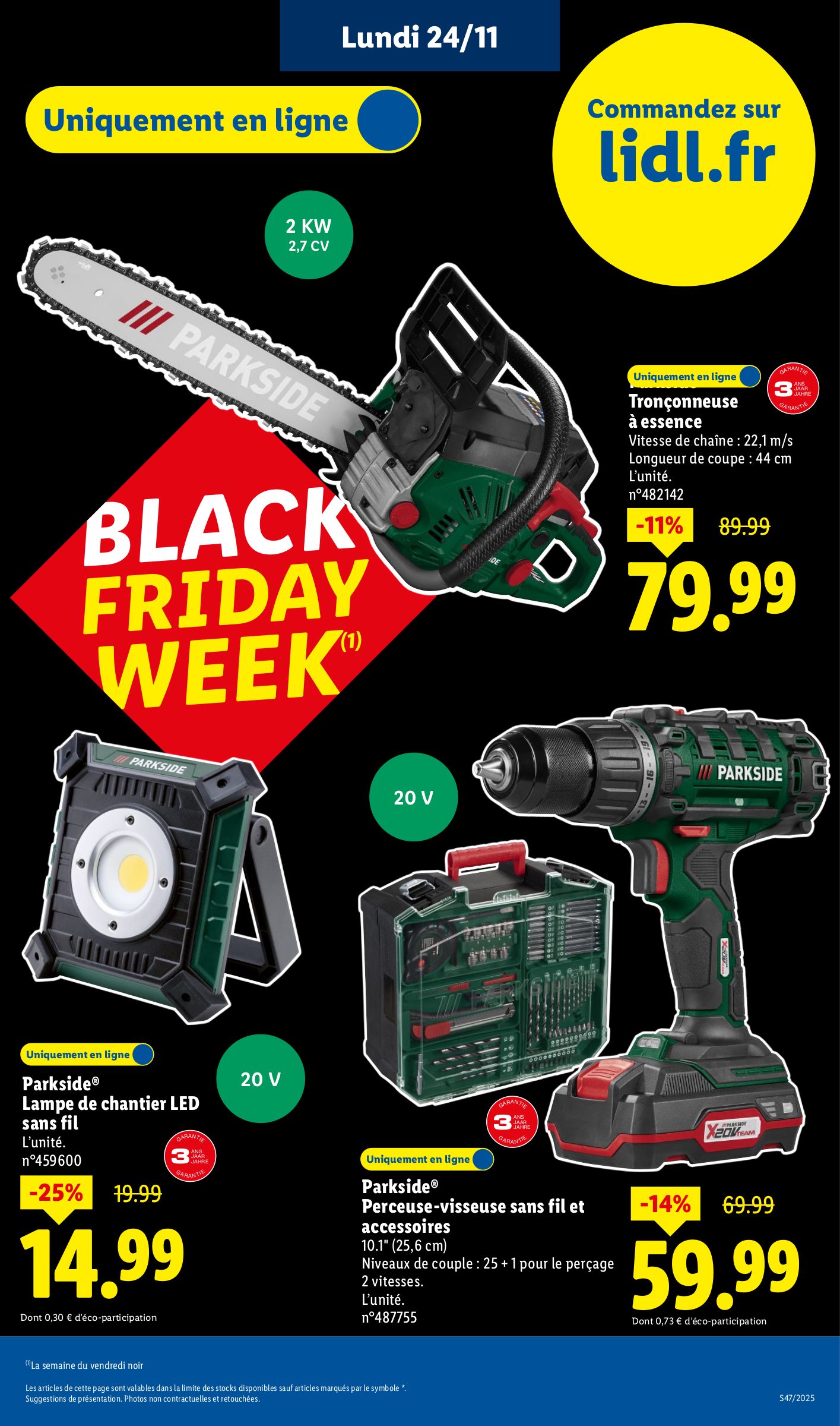 lidl - Catalogue Lidl - Exclu Web valable du 24/11 au 30/11 - page: 6