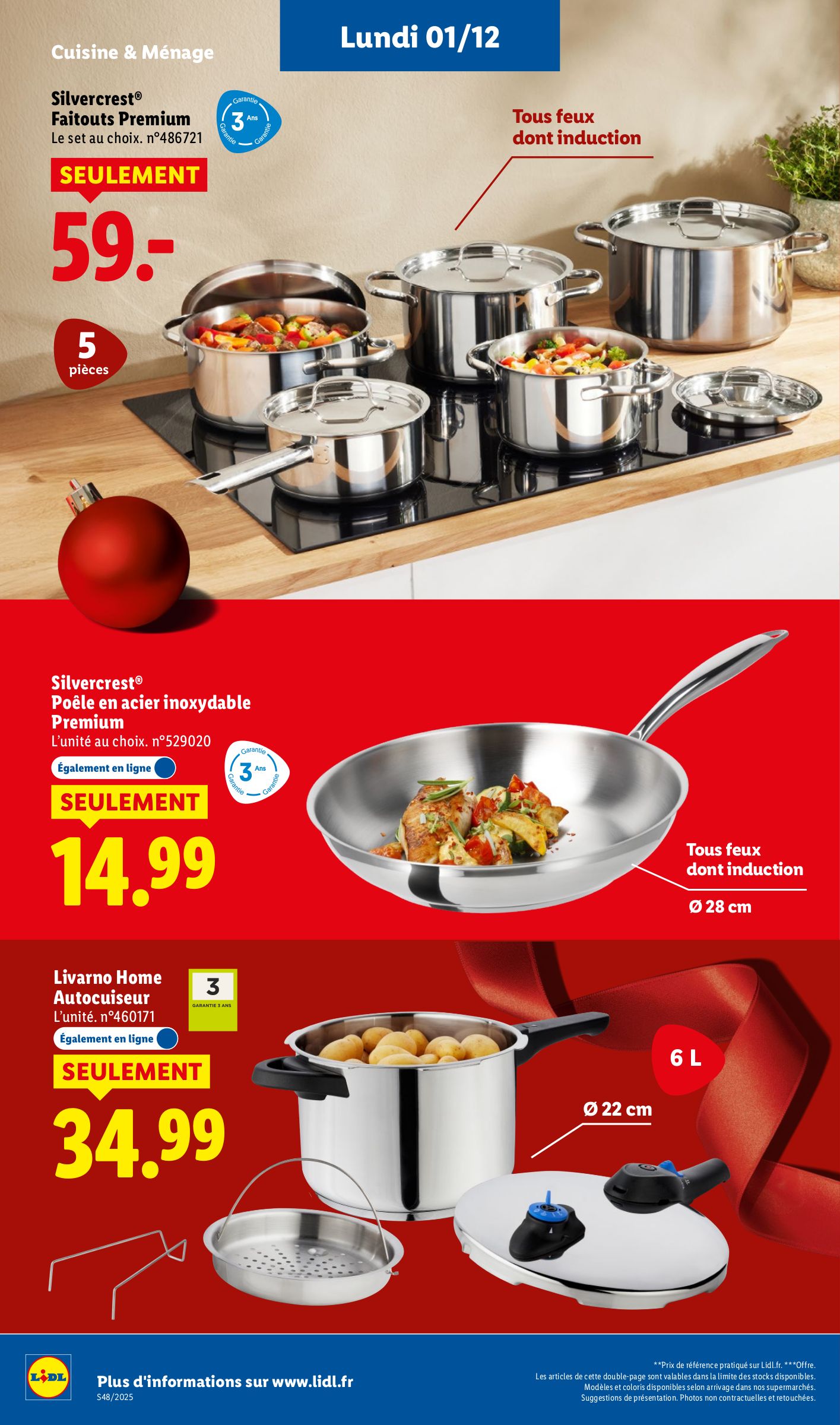 lidl - Catalogue Lidl - Les bonnes affaires de la semaine valable du 27/11 au 01/12 - page: 22