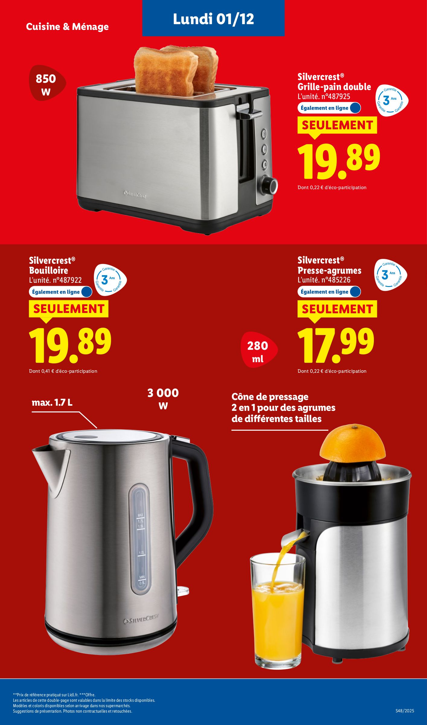 lidl - Catalogue Lidl - Les bonnes affaires de la semaine valable du 27/11 au 01/12 - page: 25
