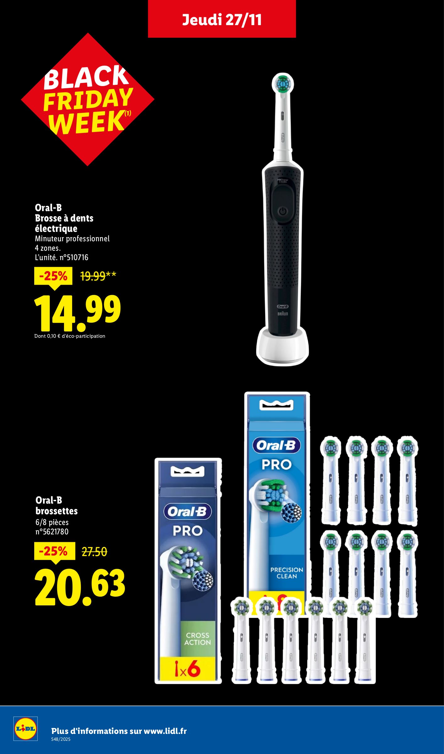 lidl - Catalogue Lidl - Les bonnes affaires de la semaine valable du 27/11 au 01/12 - page: 6
