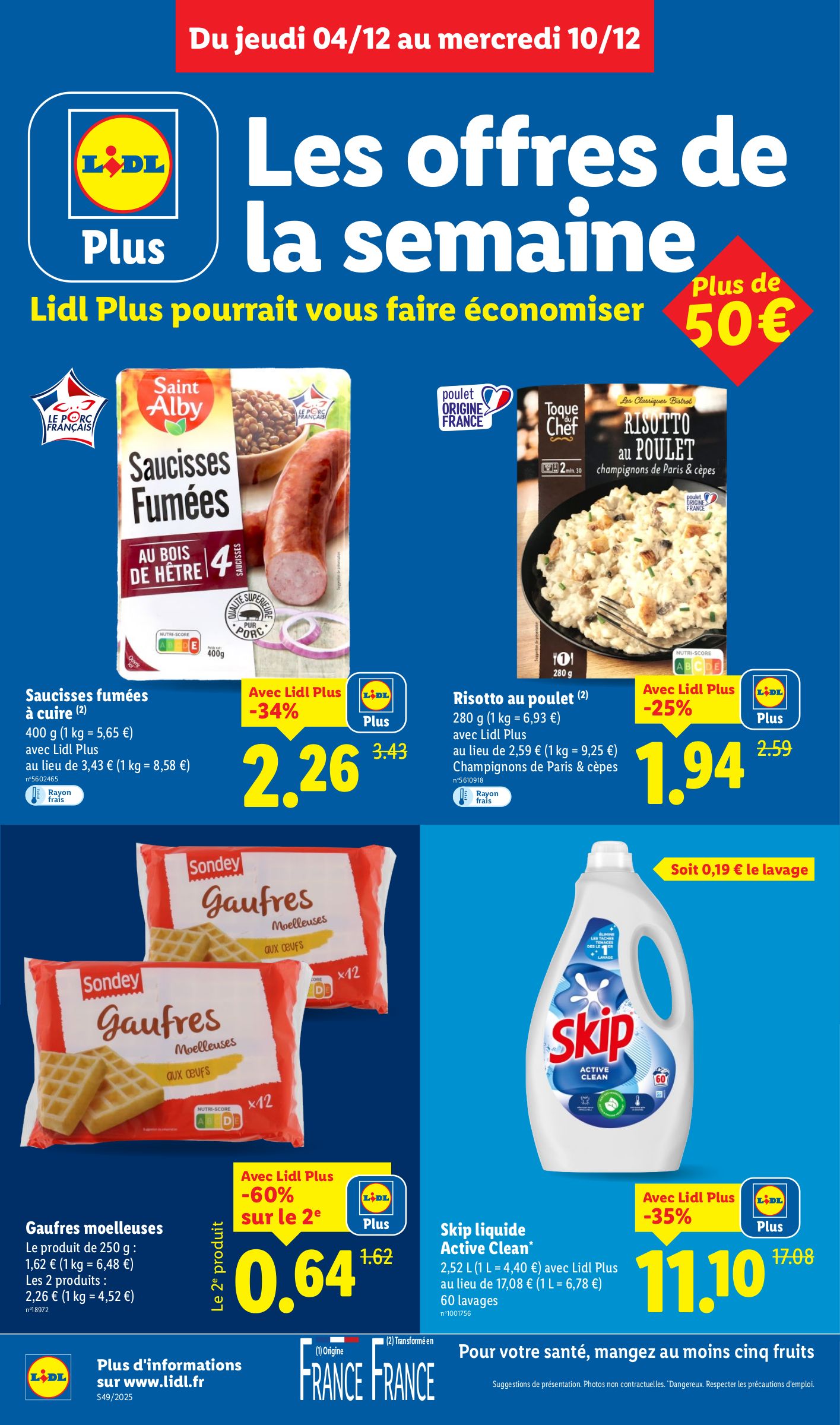 lidl - Catalogue Lidl valable du 04/12 au 10/12 - page: 10