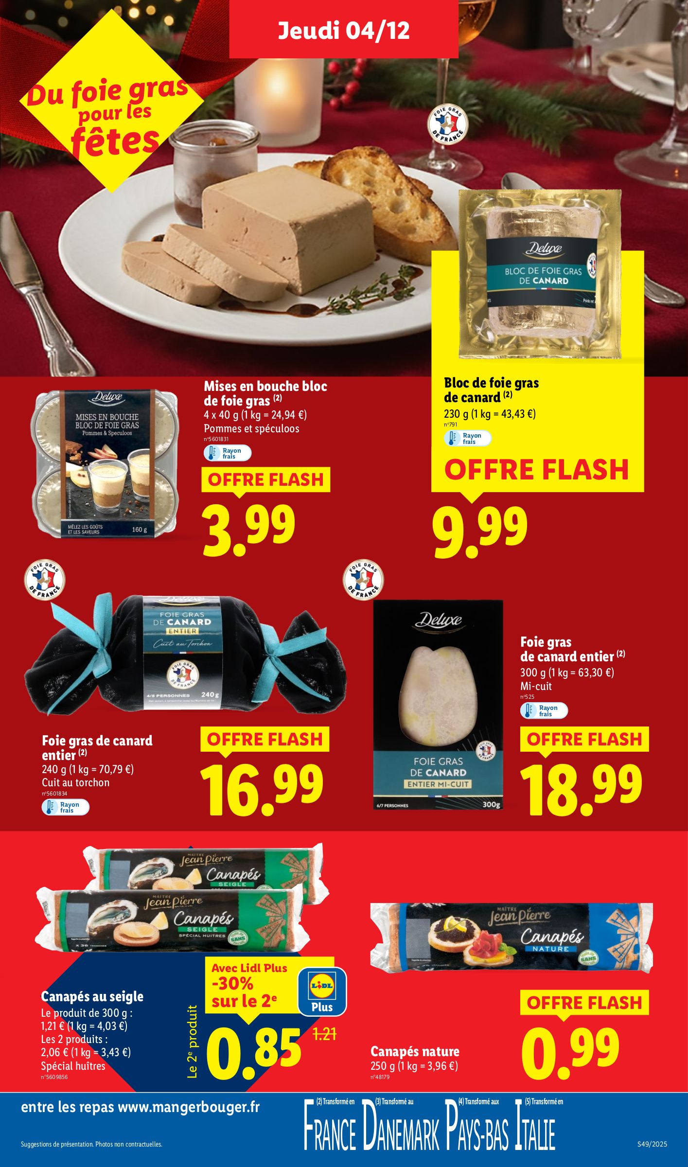 lidl - Catalogue Lidl valable du 04/12 au 10/12 - page: 23