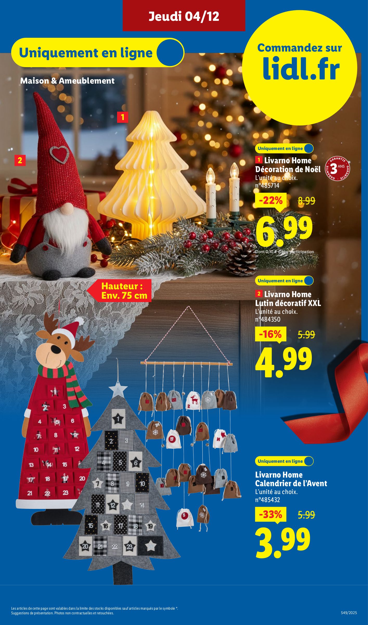 lidl - Catalogue Lidl valable du 04/12 au 10/12 - page: 65