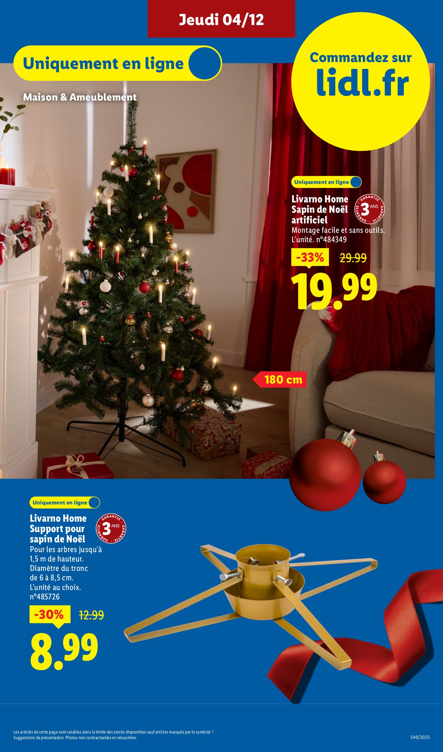 lidl - Catalogue Lidl valable du 04/12 au 10/12 - page: 63