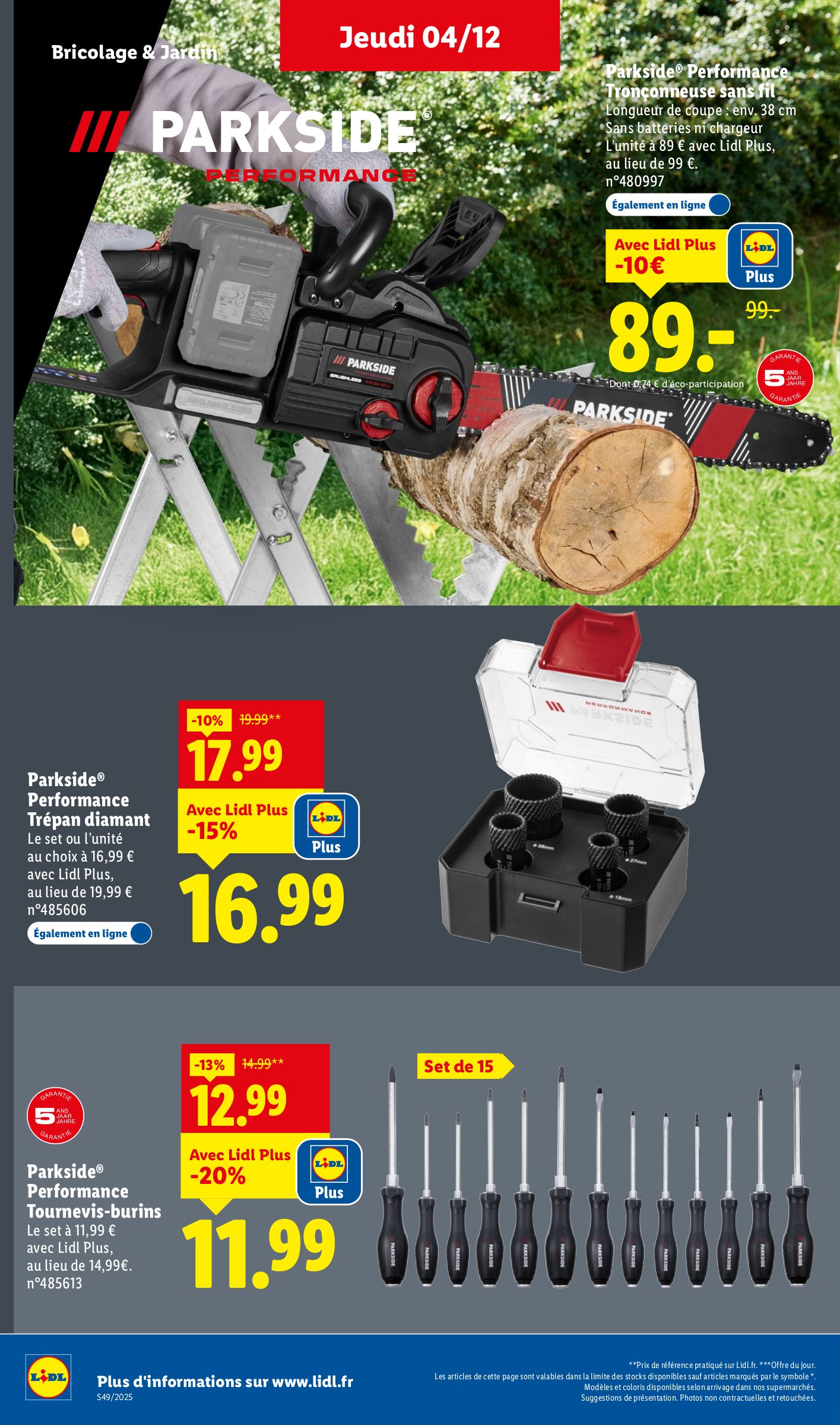 lidl - Catalogue Lidl - Les bonnes affaires de la semaine valable du 01/12 au 04/12 - page: 34