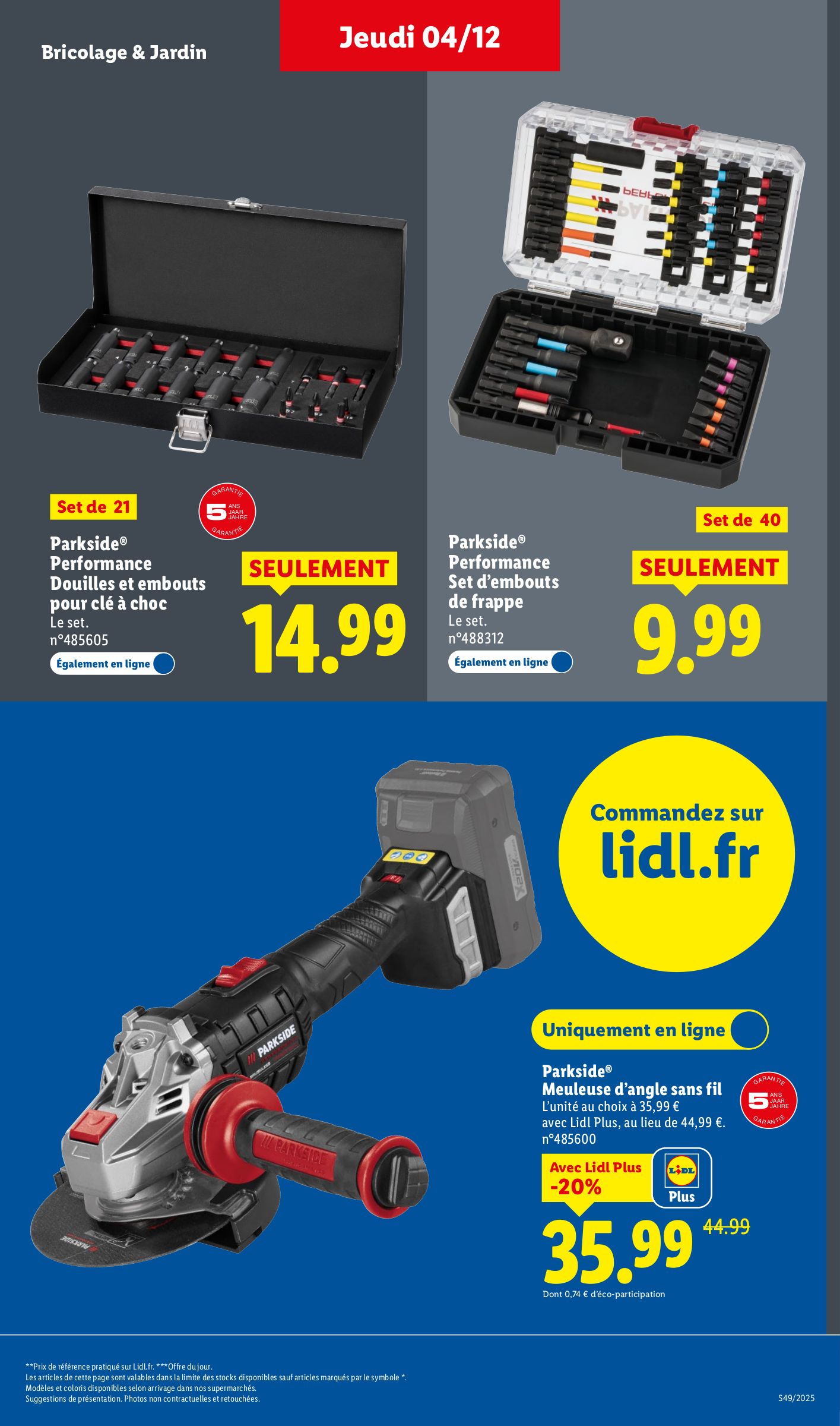 lidl - Catalogue Lidl - Les bonnes affaires de la semaine valable du 01/12 au 04/12 - page: 31